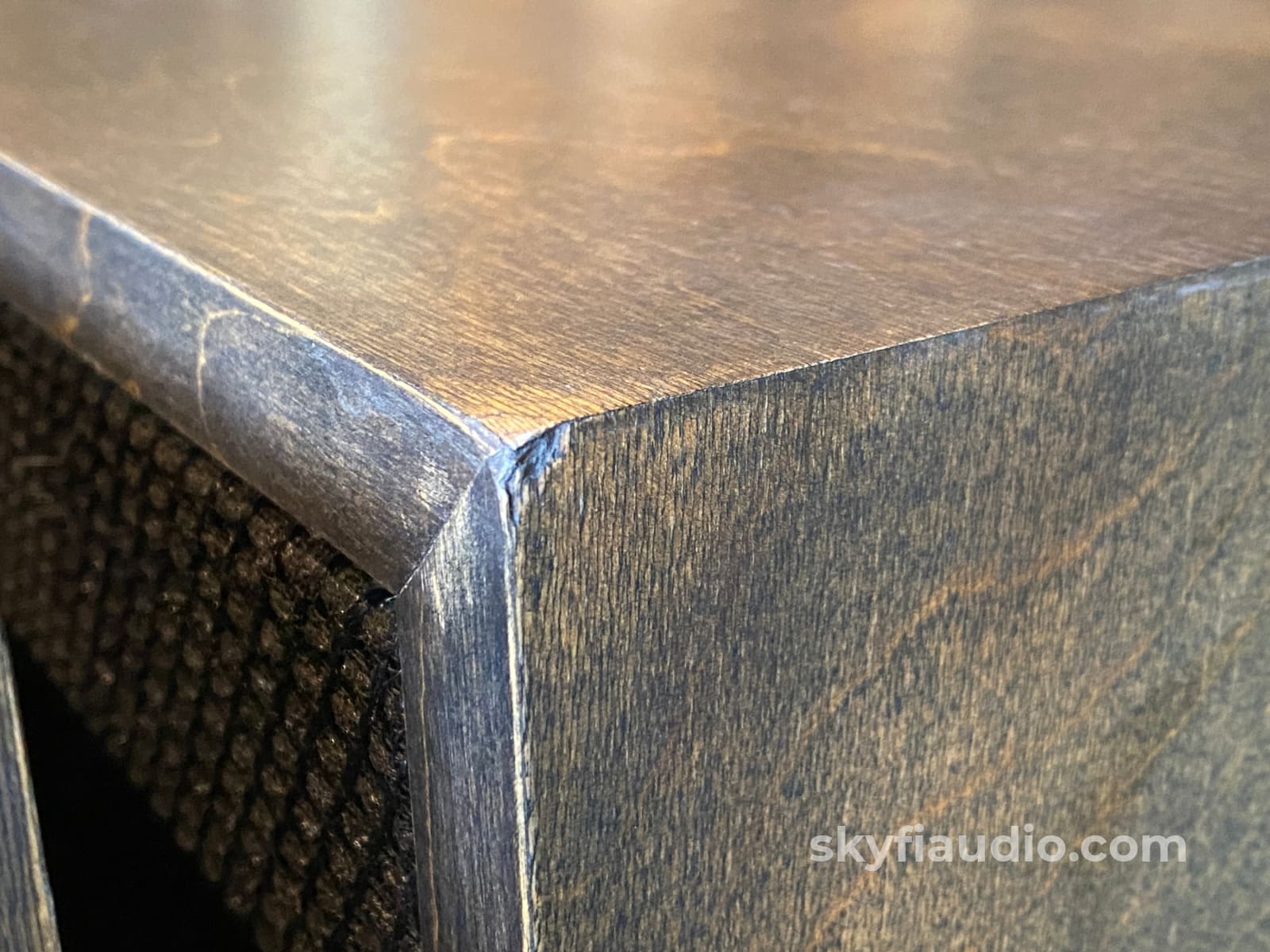 Klipsch Heresy Ii Vintage Speakers - Distressed Birch Espresso Finish One Of A Kind