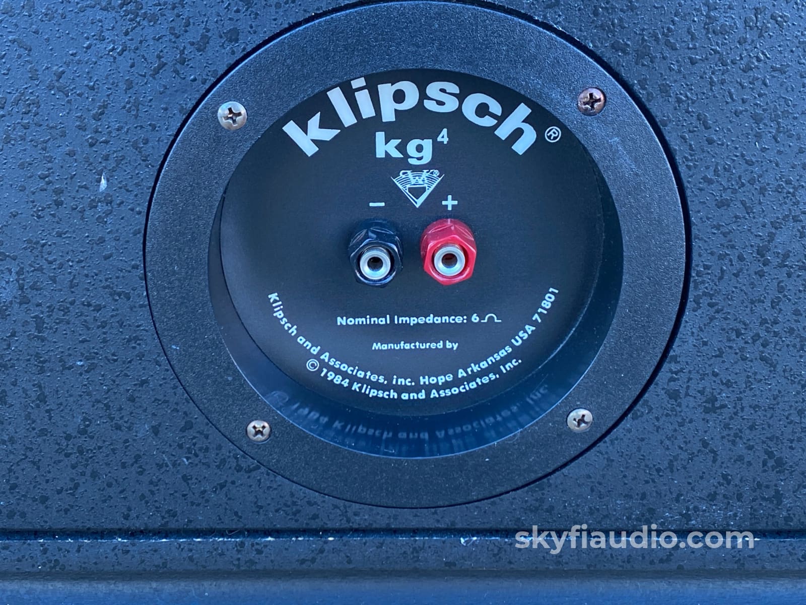 Klipsch Kg4 Vintage Speakers In Oak - Serviced