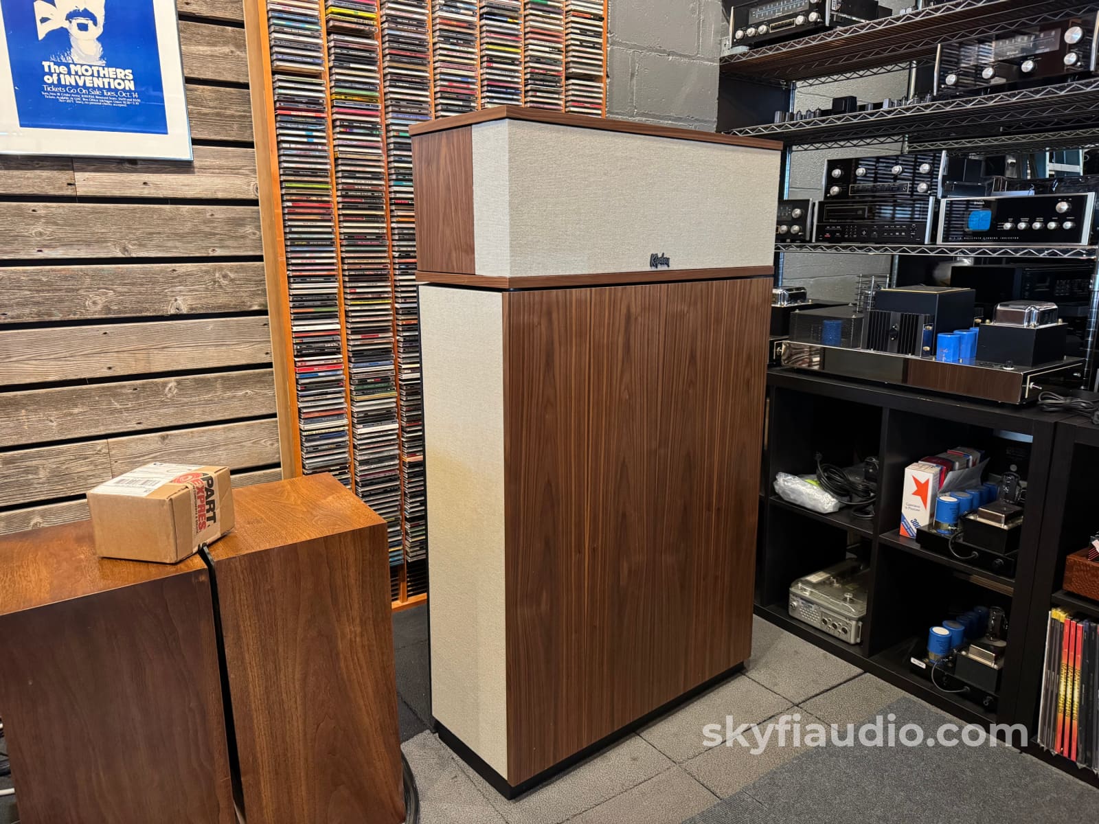 Klipsch Klipschorn AK6 and AK7 Custom Lambswool Grills (Pair) - NEW