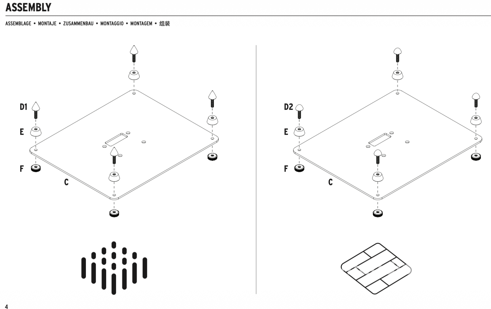 Klipsch KS Series Loudspeaker Stands for Heresy Speakers (Pair) - NEW Accessory
