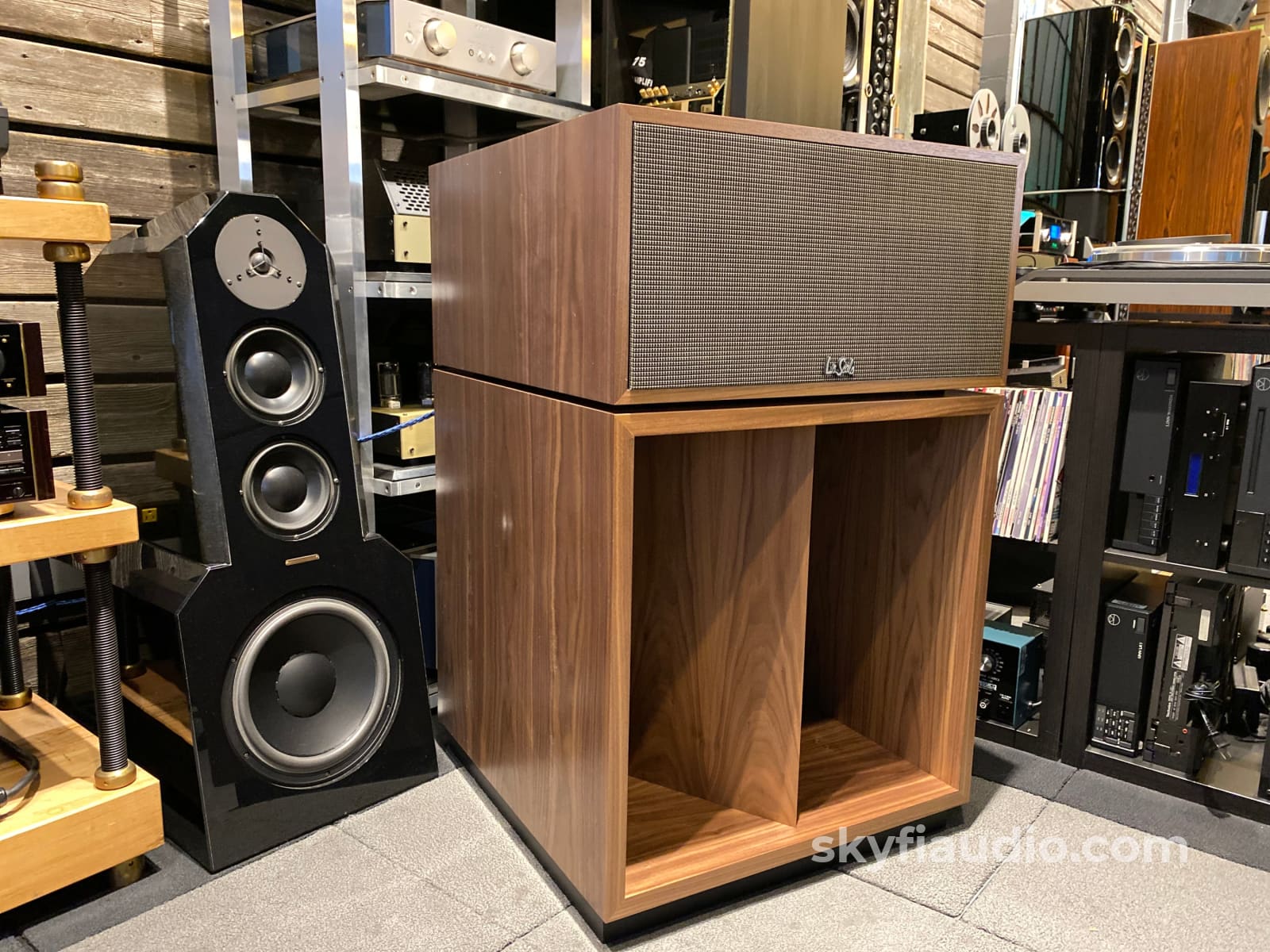 Klipsch La Scala Al5 Heritage Series Speakers In Walnut (Pair) - New Box