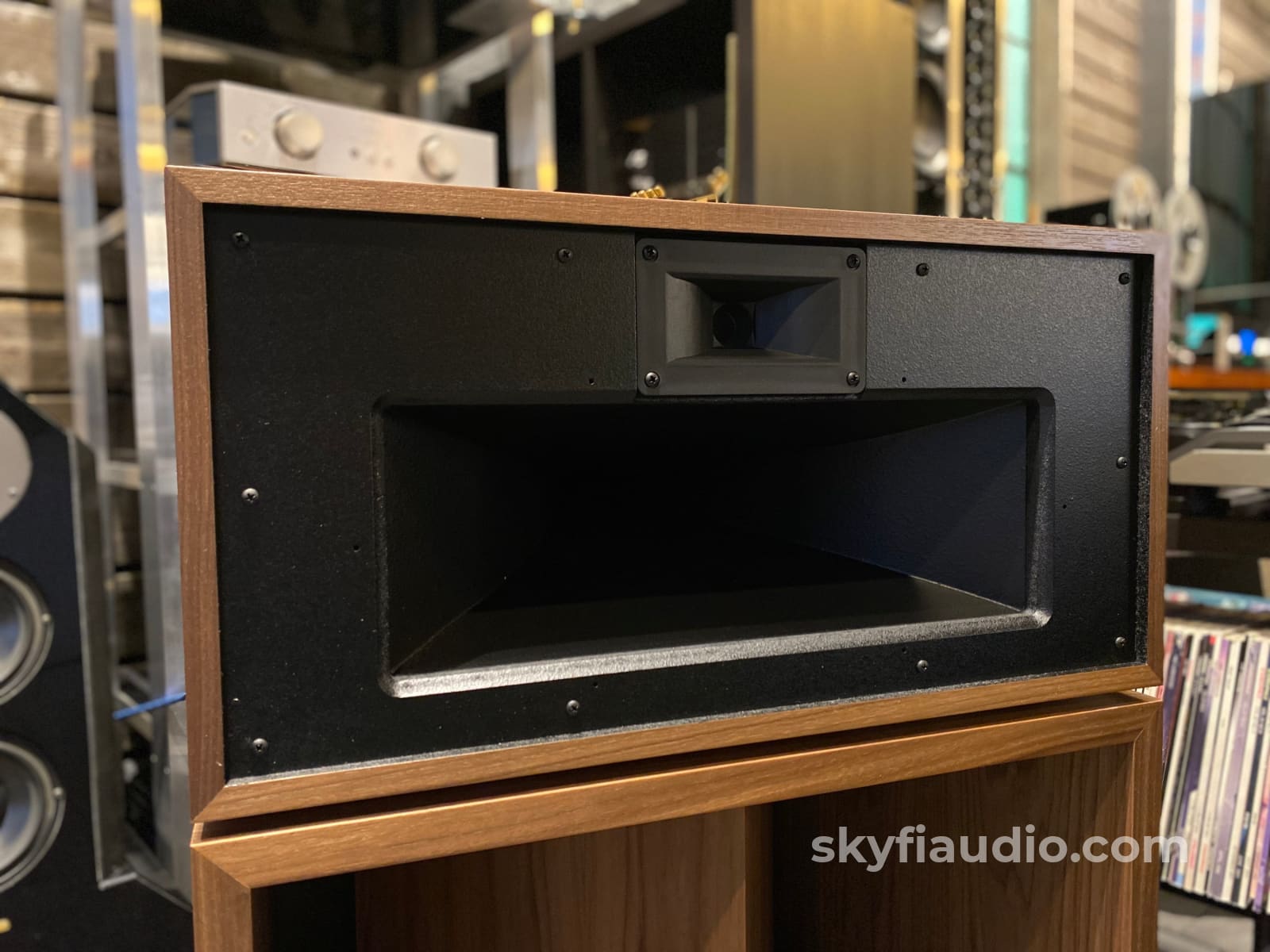 Klipsch La Scala Al5 Heritage Series Speakers In Walnut (Pair) - New Box