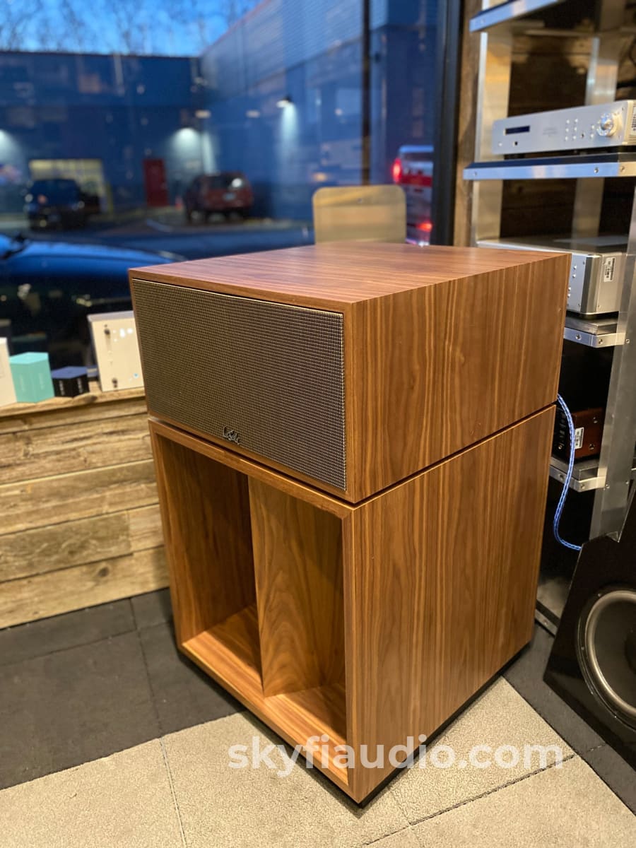 Klipsch La Scala Al5 Heritage Series Speakers In Walnut (Pair) - New Box