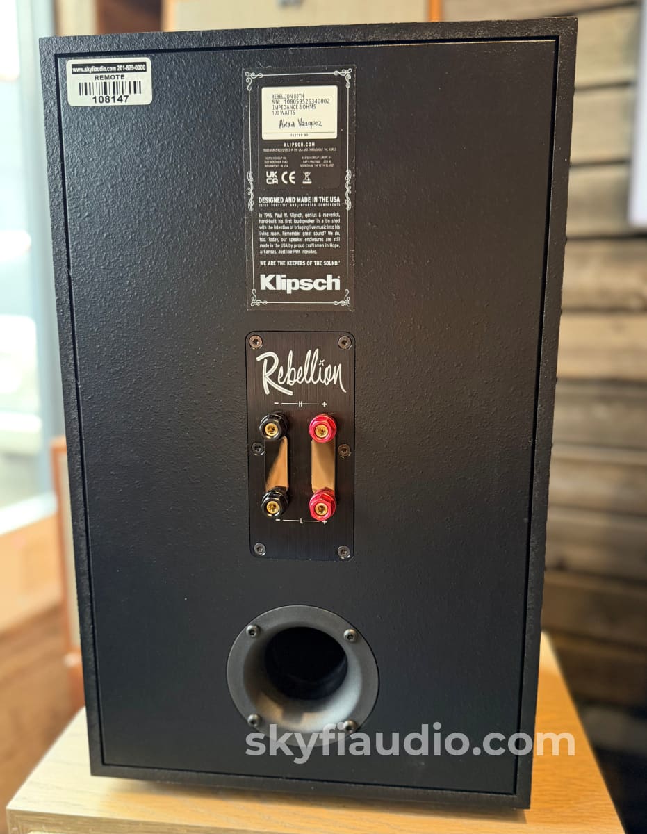 Klipsch Rebellion Speakers - New Release - Pre-Order Now with Free Shipping - Speakers