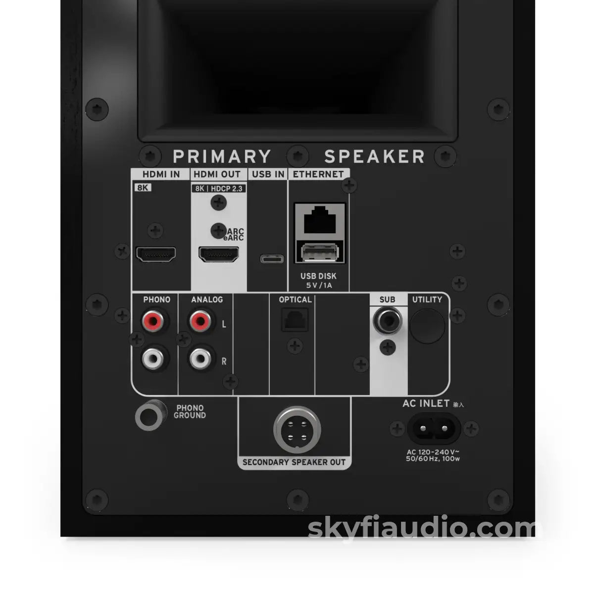 Klipsch ’The Fives’ Powered Speakers W/Phono HDMI ARC - NEW