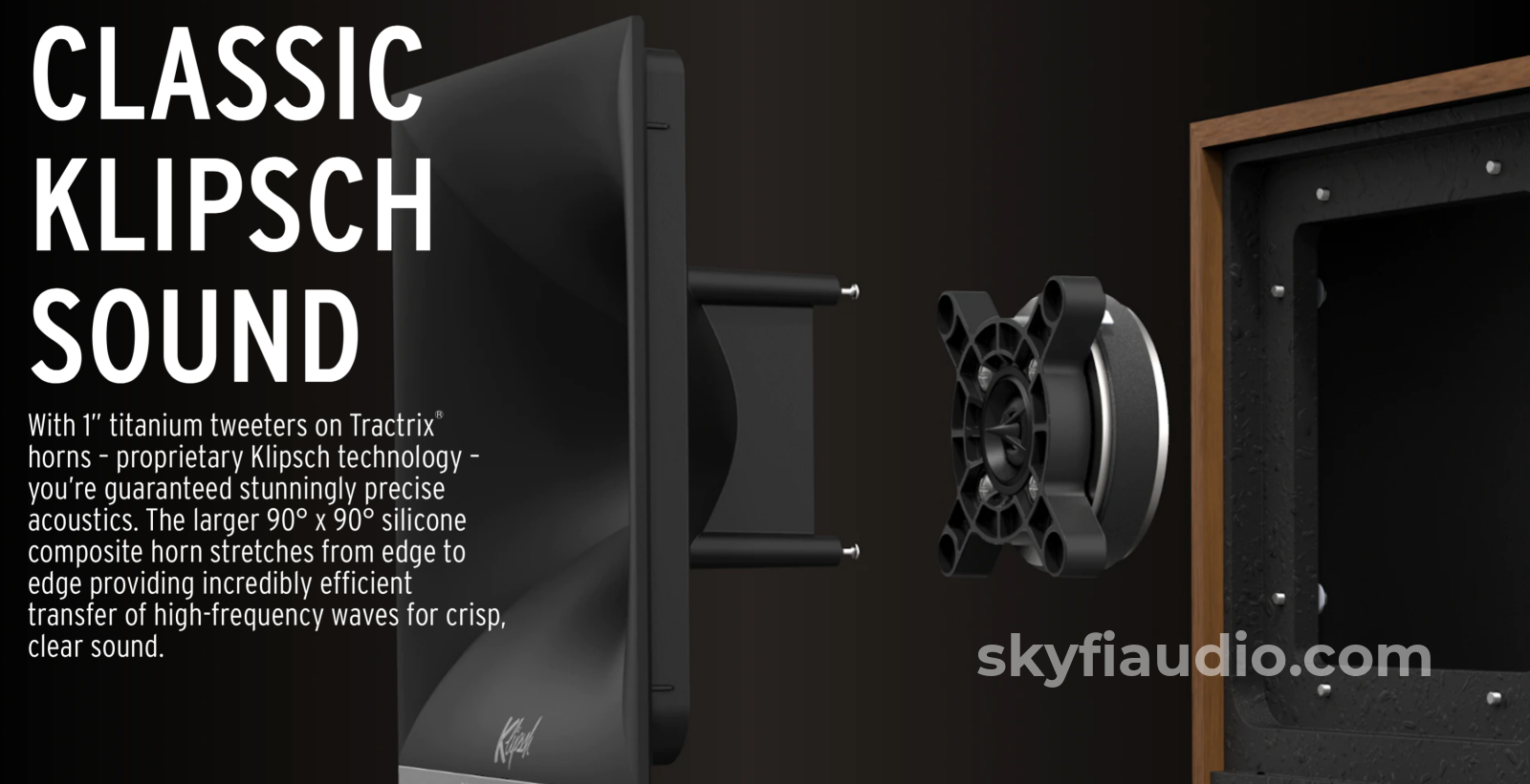 Klipsch The Nines Power Speakers With Optional Stands - New