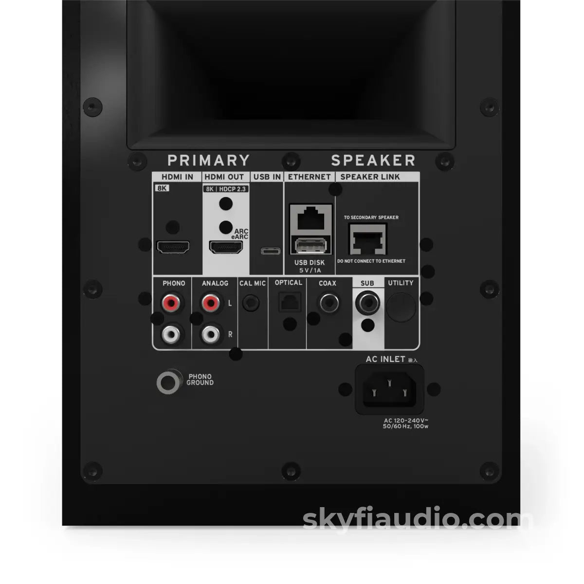 Klipsch ’The Sevens II’ Powered Speakers W/Phono and Streaming - NEW Speakers