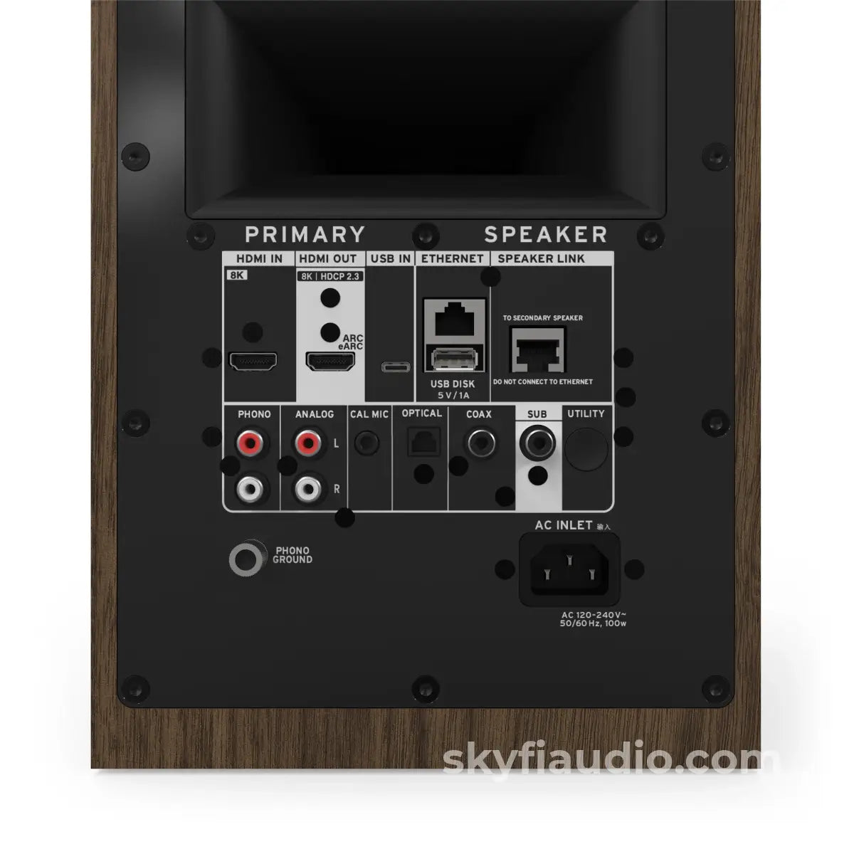 Klipsch ’The Sevens II’ Powered Speakers W/Phono and Streaming - NEW Speakers