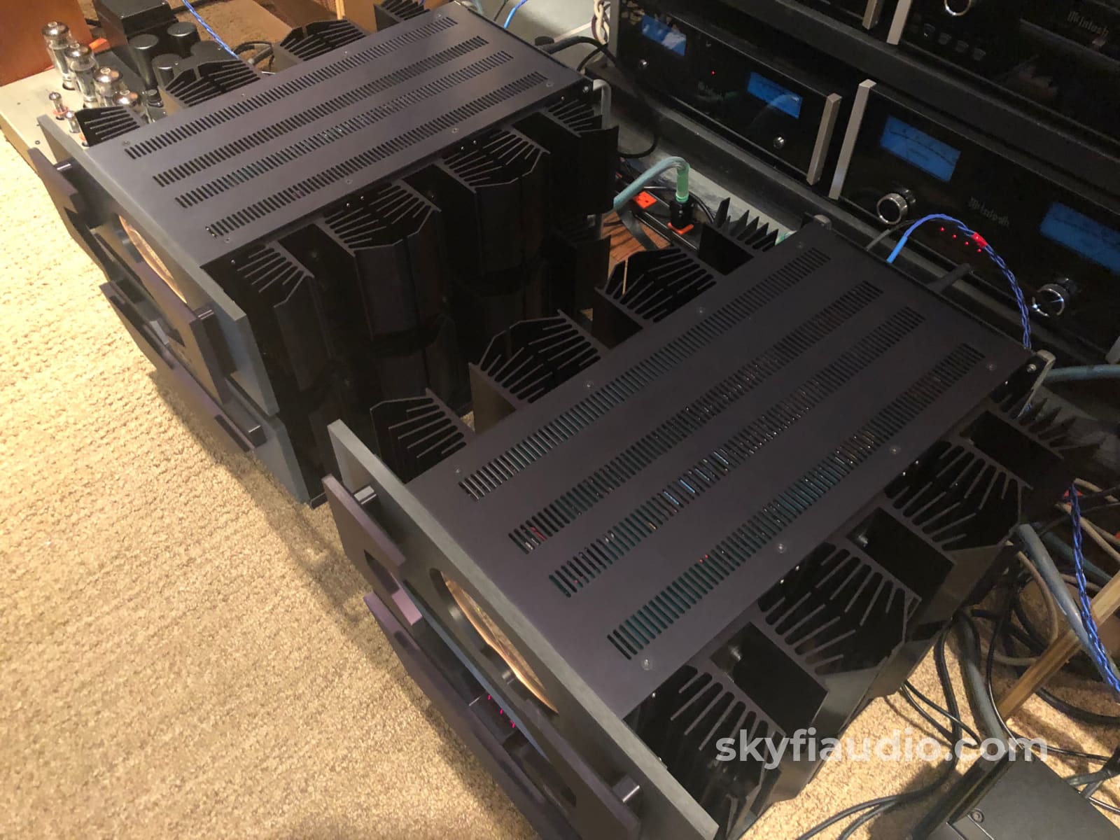 Krell Audio Standard (Kas) Flagship Amplifiers - The Best Of Complete Set Speakers