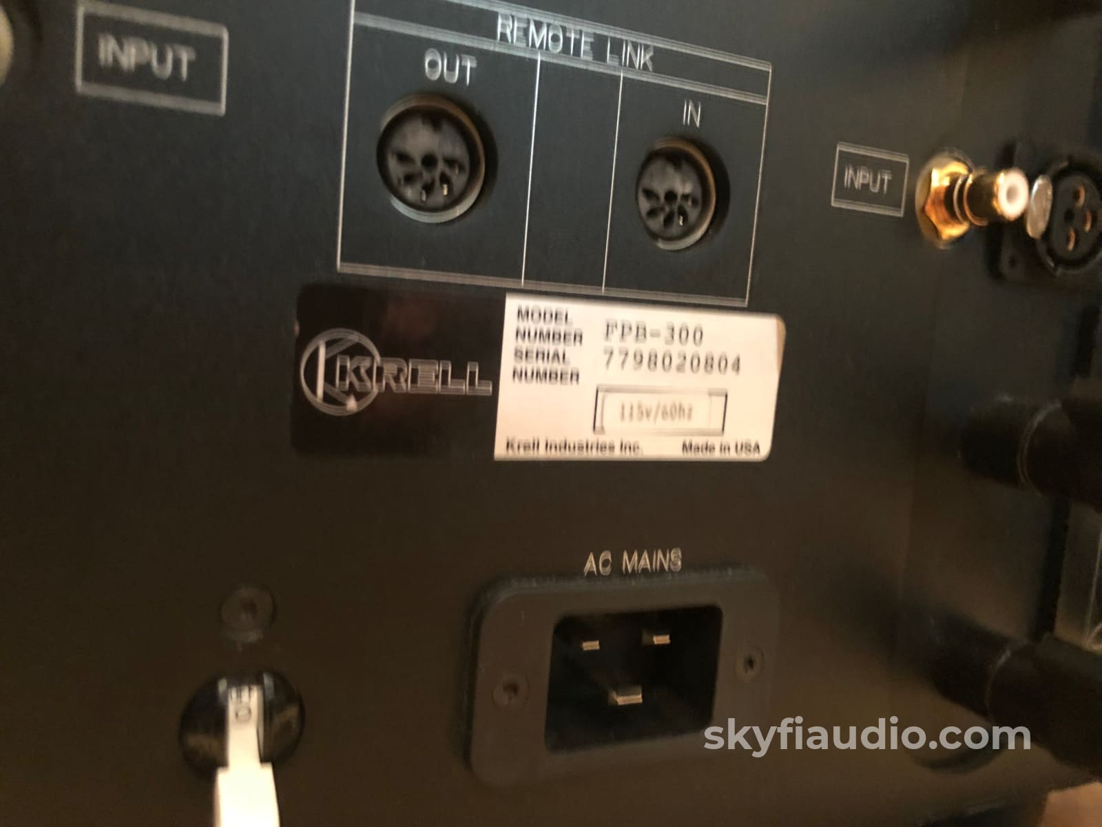 Krell Fpb-300 Amplifier - Class A Powerhouse! 300W At 8 Ohms 1200W 2