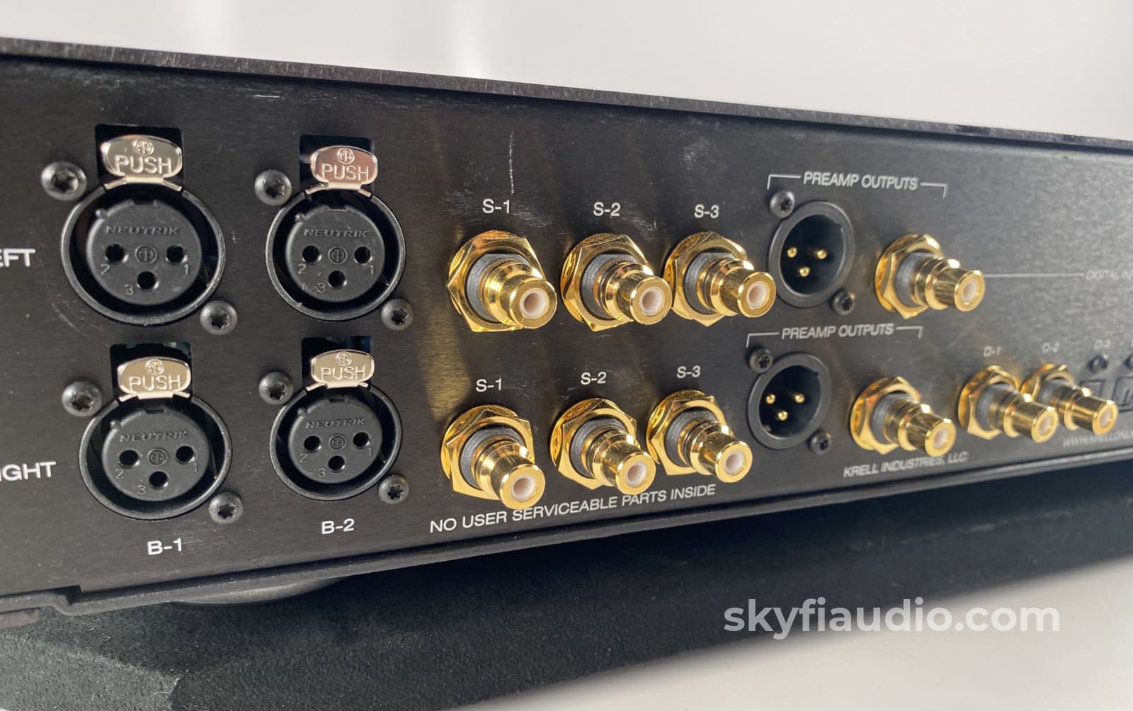 Krell Illusion Ii Digital Stereo Preamp With 24 Bit/192Khz Lpcm Module Preamplifier