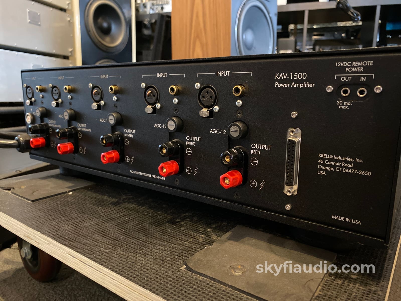 Krell Kav-1500 Five-Channel Home Theater Amplifier