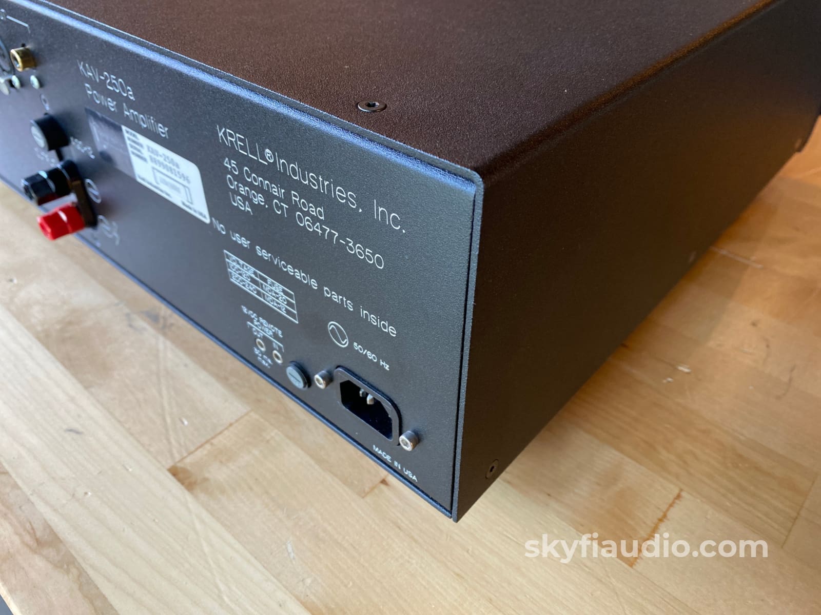 Krell Kav-250A Solid State Stereo Amplifier