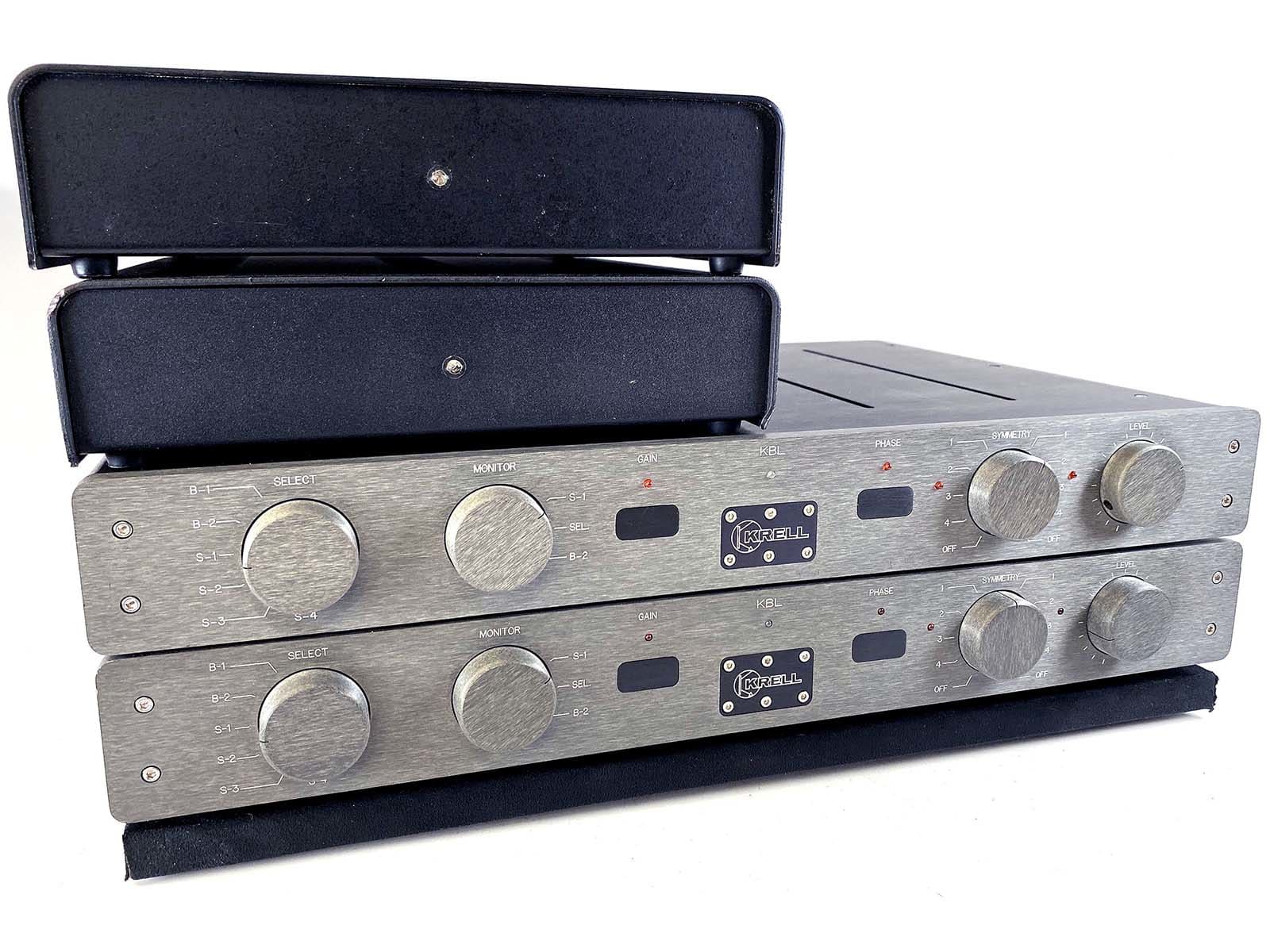 Krell Kbl Dual Mono Preamp Stack With Dual Power Supplies Preamplifier