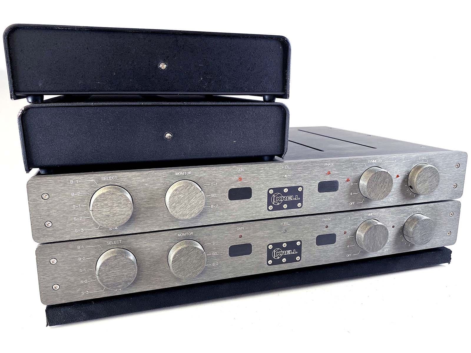 Krell Kbl Dual Mono Preamp Stack With Dual Power Supplies Preamplifier
