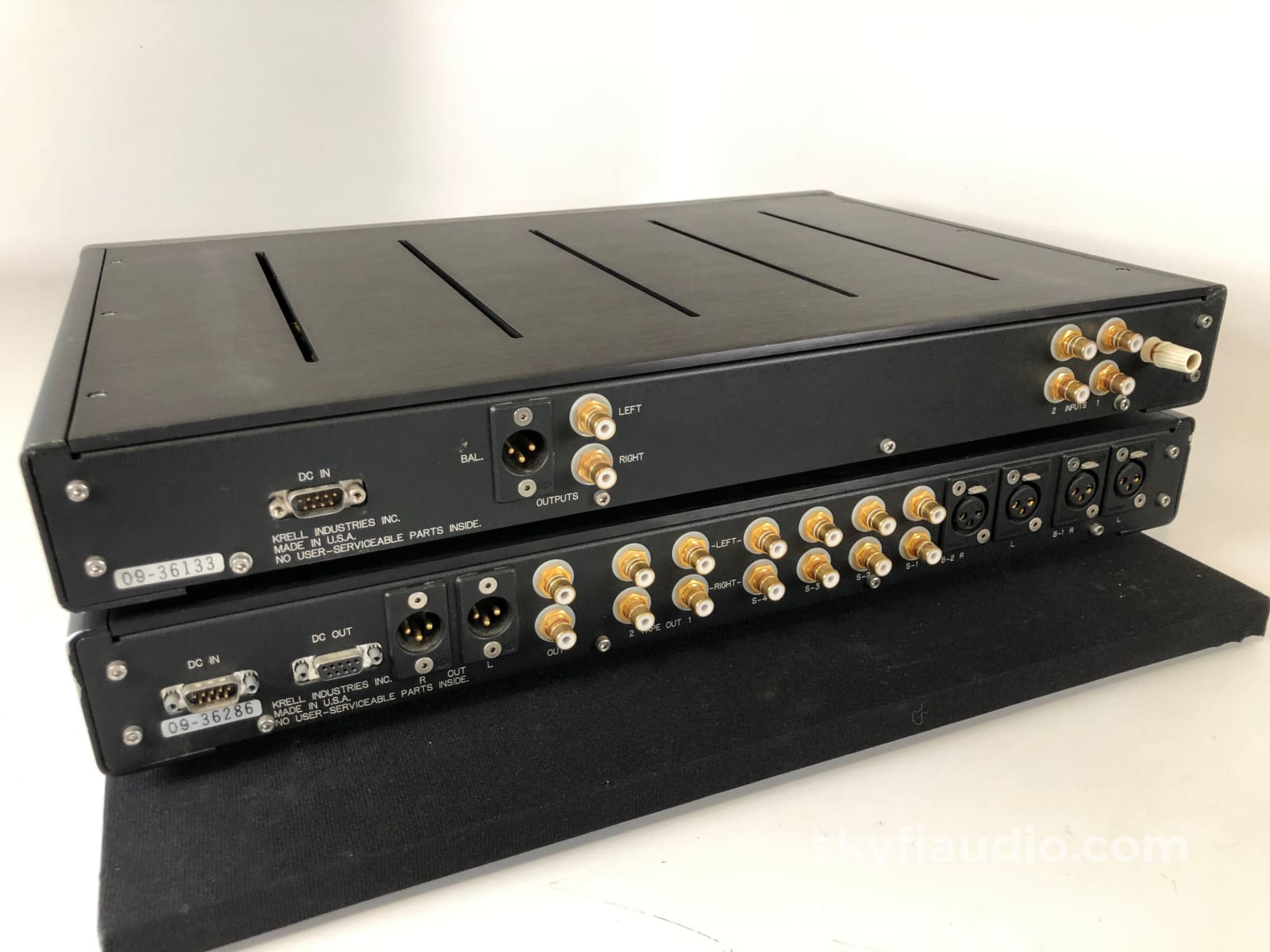 Krell Kbl + Kpa Preamp/Phono Preamp Combo With Power Supply - Stereophile Class A Duo Preamplifier