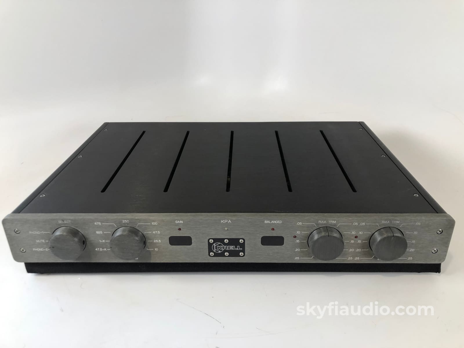 Krell Kbl + Kpa Preamp/Phono Preamp Combo With Power Supply - Stereophile Class A Duo Preamplifier