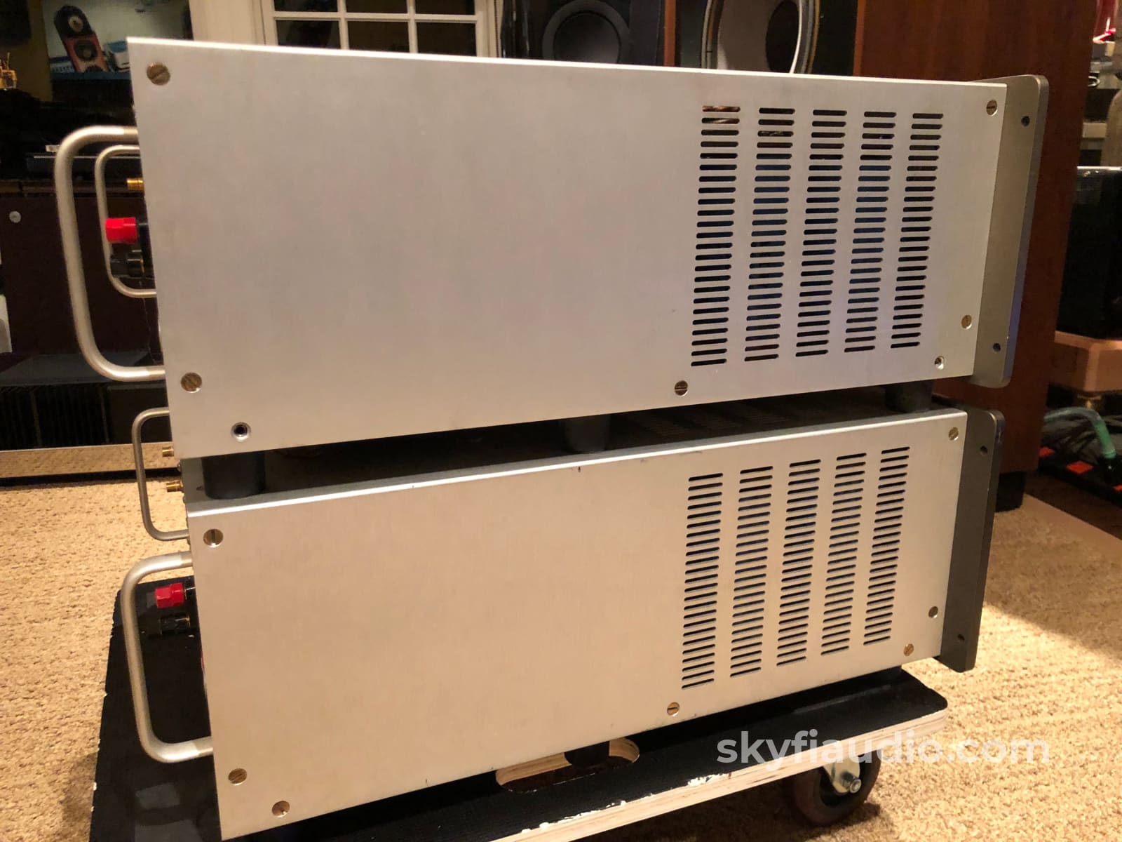Krell Kma-200 Monoblock Solid State Power Amplifiers Class A Amplifier