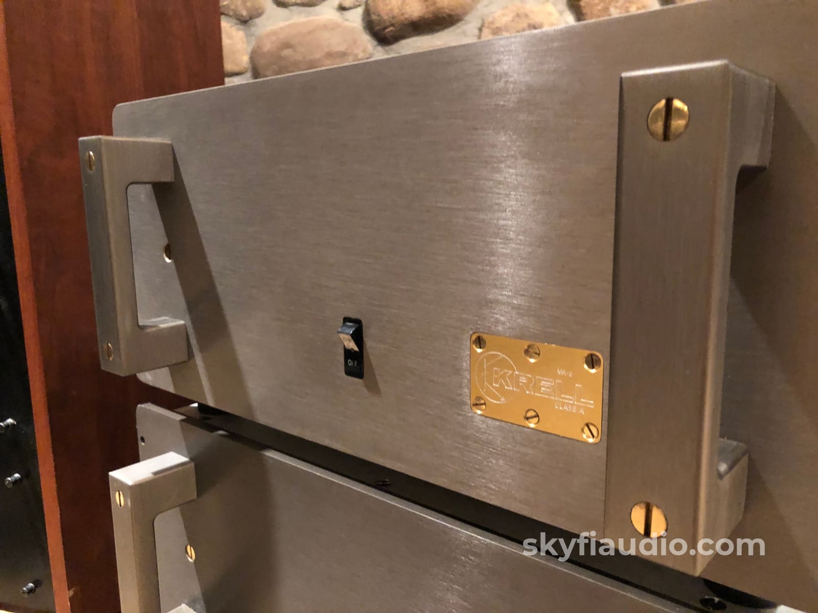 Krell Kma-200 Monoblock Solid State Power Amplifiers Class A Amplifier