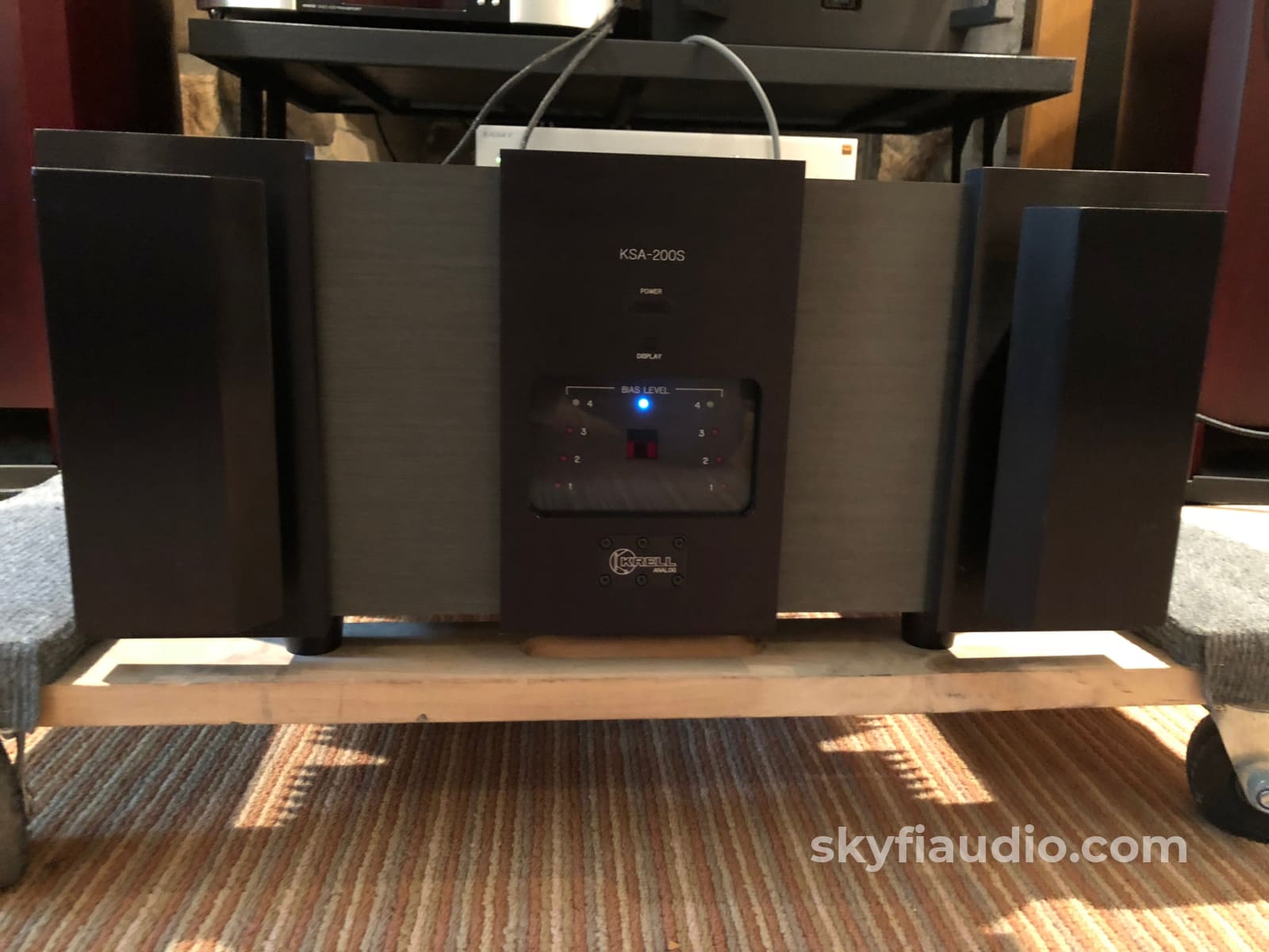 Krell Ksa-200S 200W Solid State Amplifier - Just Serviced And Perfect