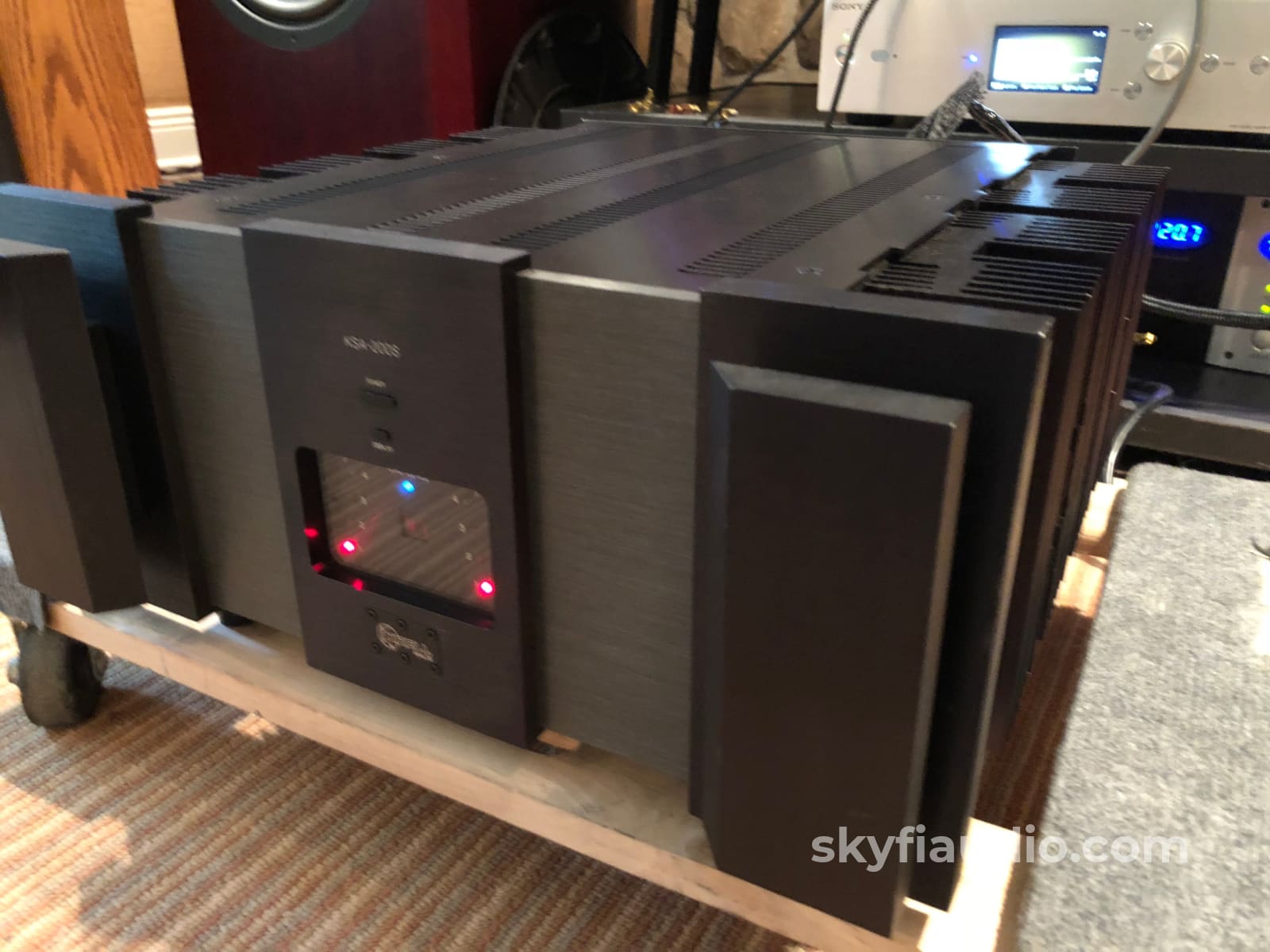 Krell Ksa-200S 200W Solid State Amplifier - Just Serviced And Perfect