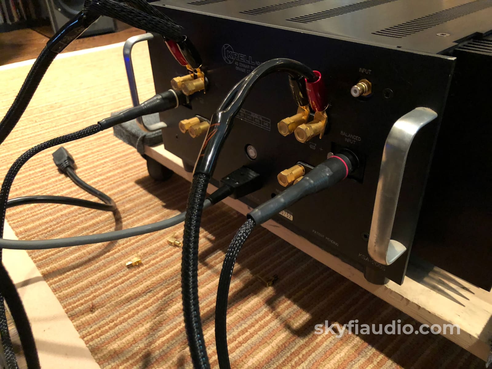 Krell Ksa-200S 200W Solid State Amplifier - Just Serviced And Perfect