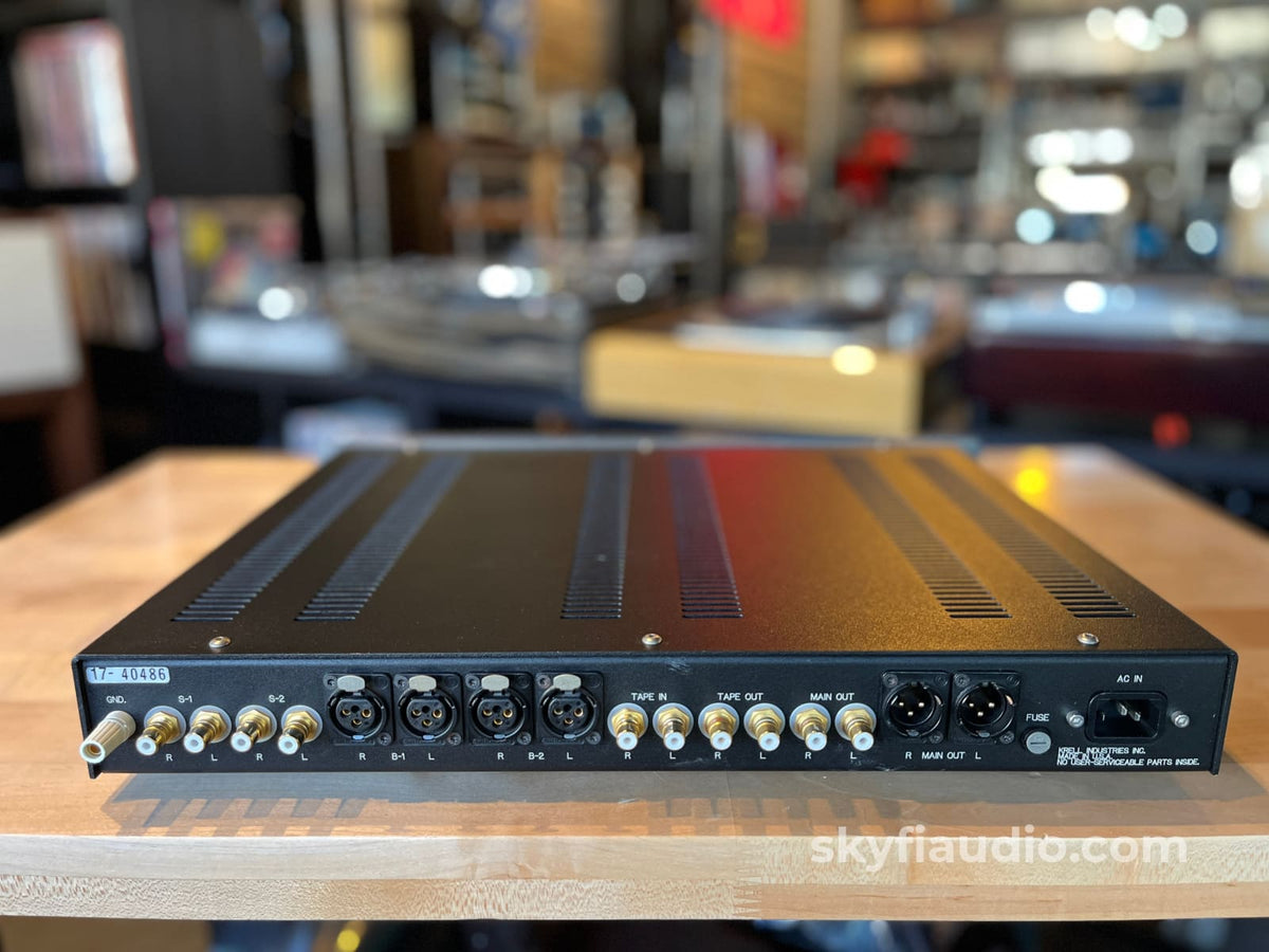Krell KSL Balanced Solid State Preamplifier - w/ Optional Phono Card - Preamplifier