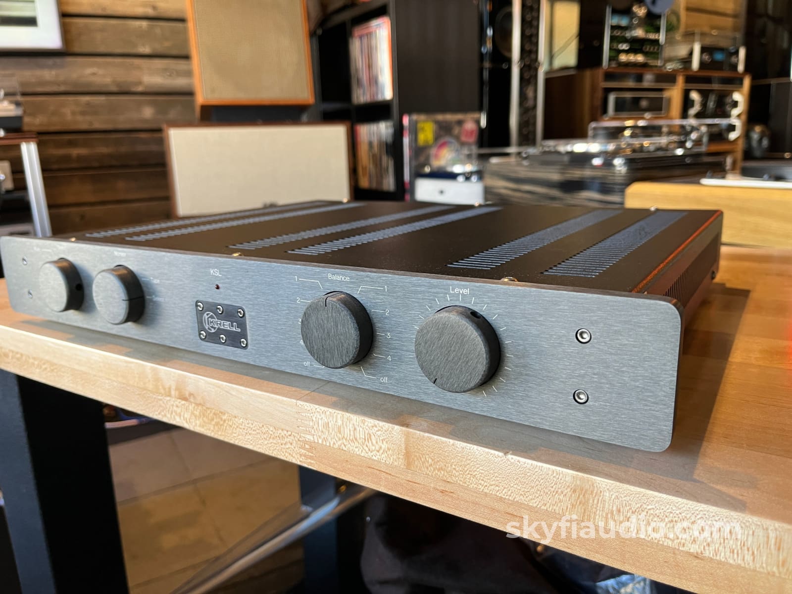 Krell KSL Balanced Solid State Preamplifier - w/ Optional Phono Card - Preamplifier