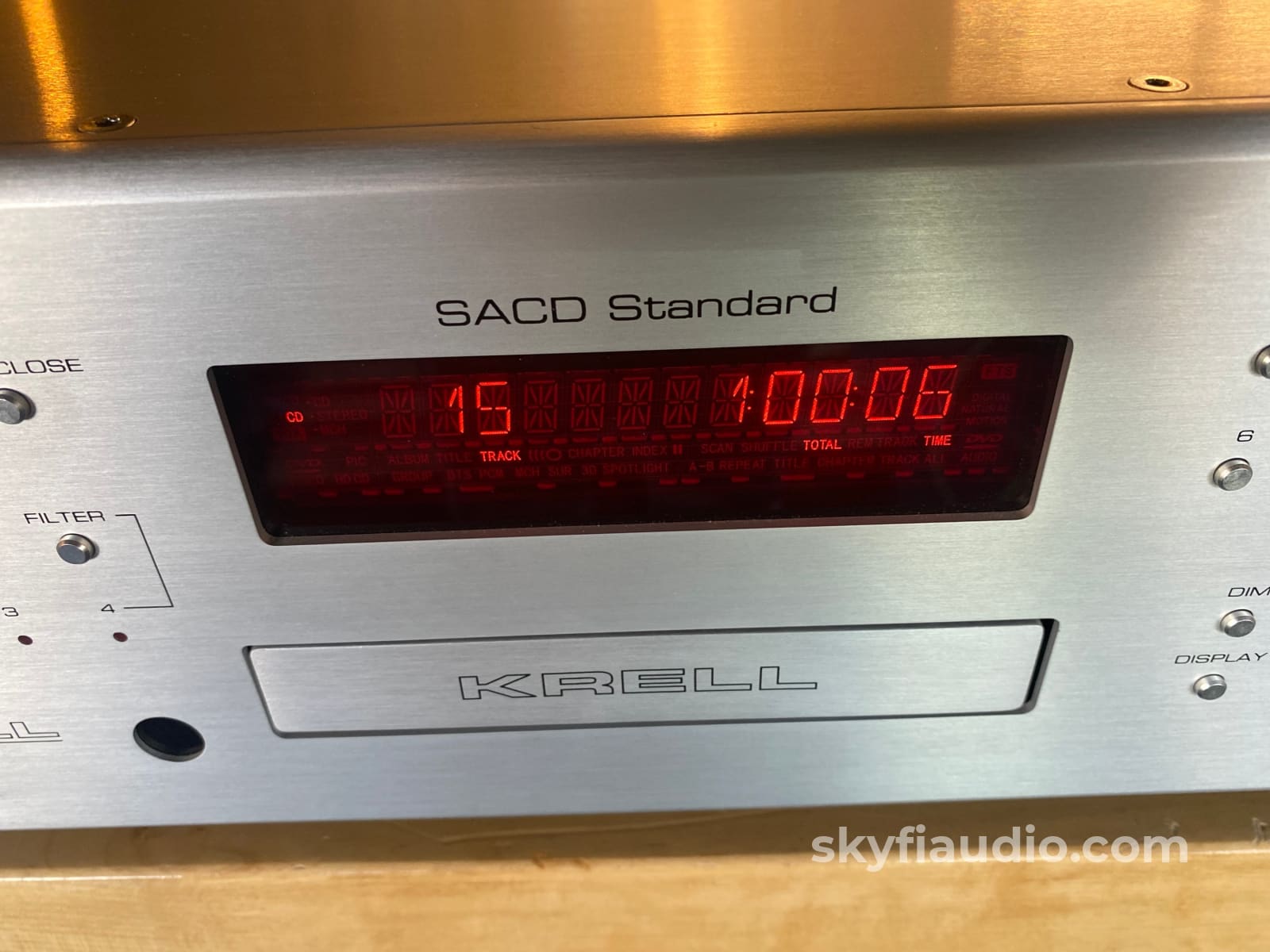 Krell Sacd Standard - Sacd/Cd Player Super Clean Cd + Digital
