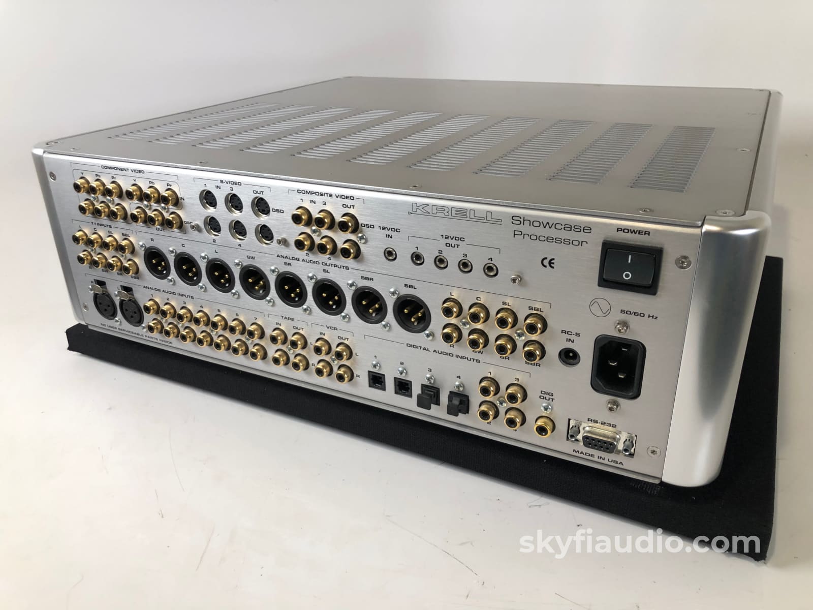 Krell Showcase Home Theater Thx Processor / Two Channel Preamp Preamplifier