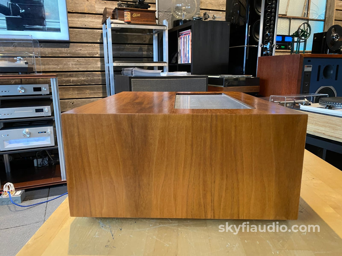 L52 Reproduction Walnut Veneer Cabinet W/ 10’ 12’ Adjustable Panlocs Accessory