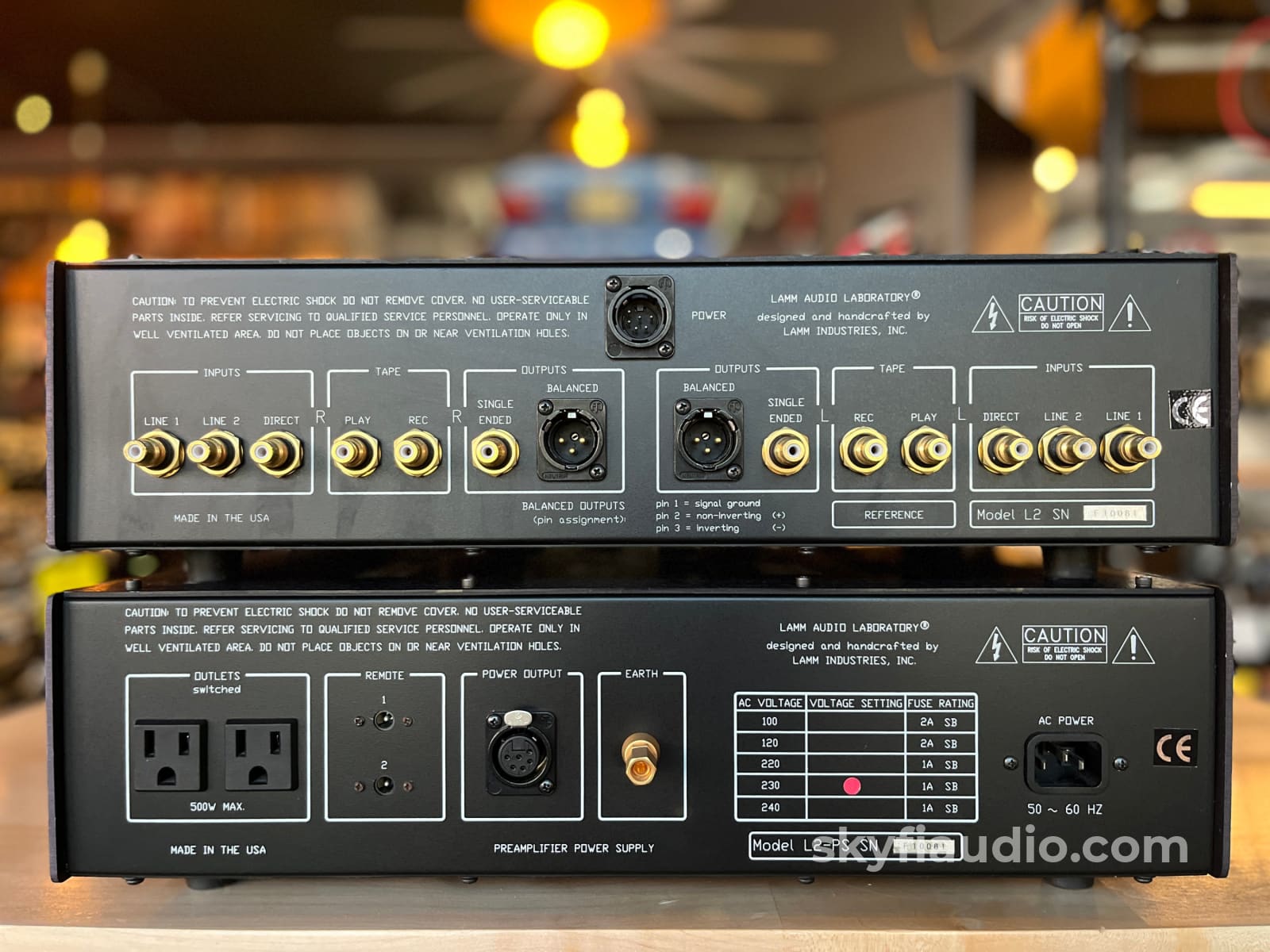 Lamm L2 Reference Hybrid Preampliier Preamplifier
