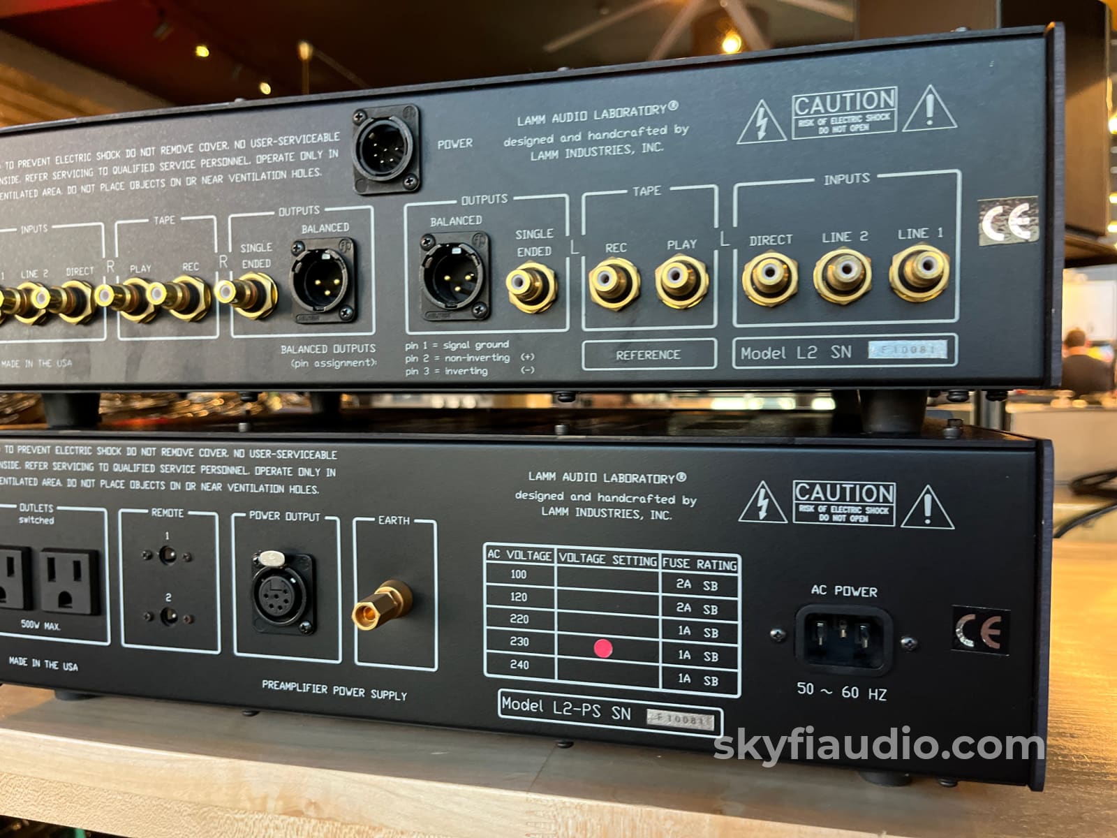 Lamm L2 Reference Hybrid Preampliier Preamplifier