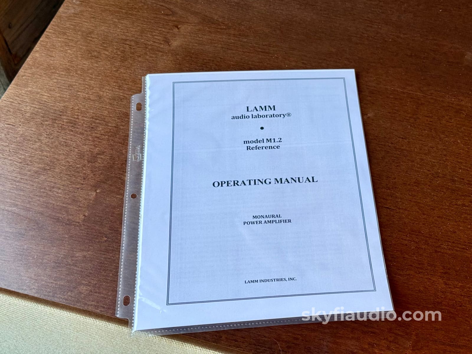 Lamm M1.2 Reference Monoblock Amplifier Pair Class A Tube & MOSFET Hybrid Amplifier