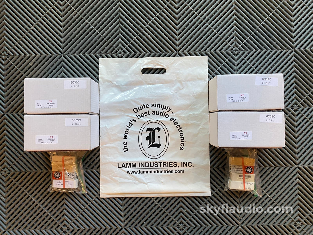 Lamm Ml2.1 Monoblock Tube Amplifiers Factory Service - Stereophile Class A Amplifier