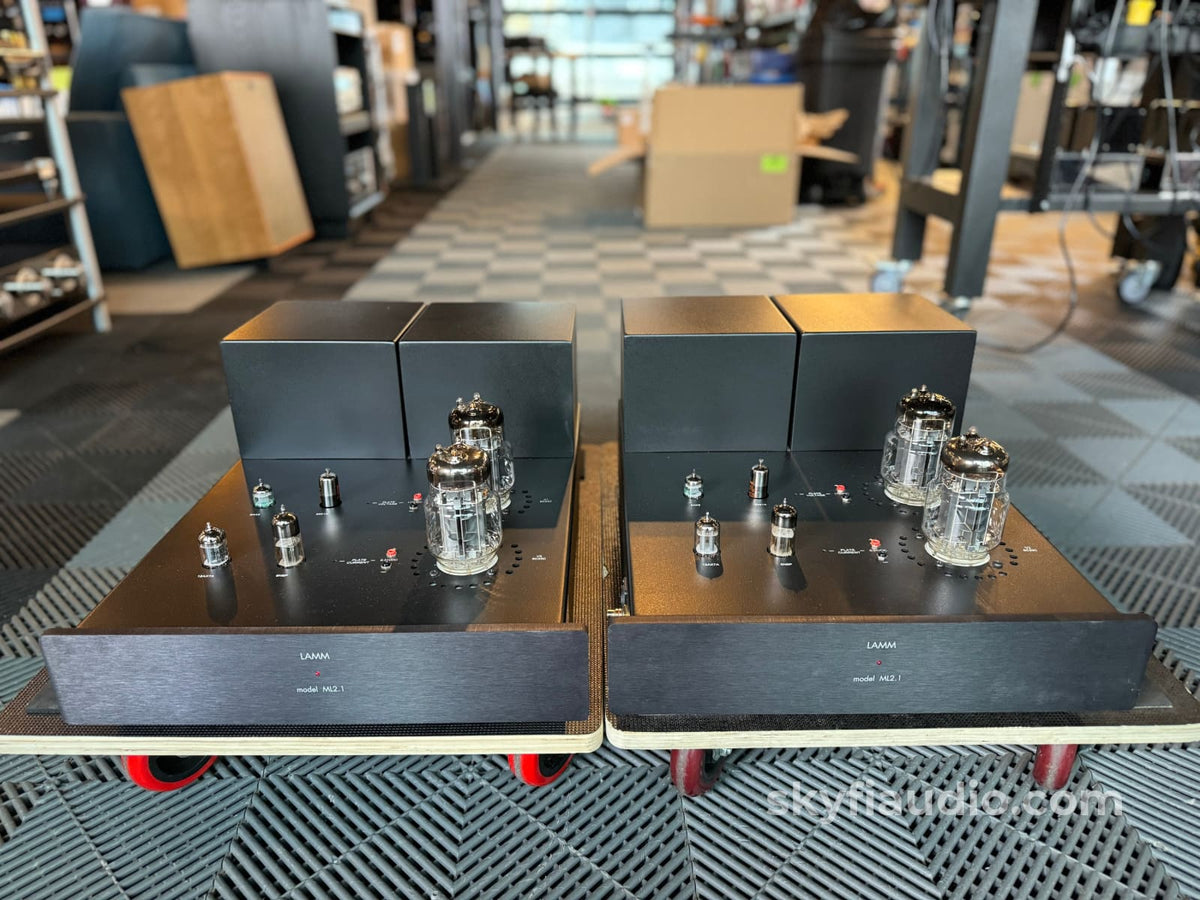 Lamm Ml2.1 Monoblock Tube Amplifiers Factory Service - Stereophile Class A Amplifier