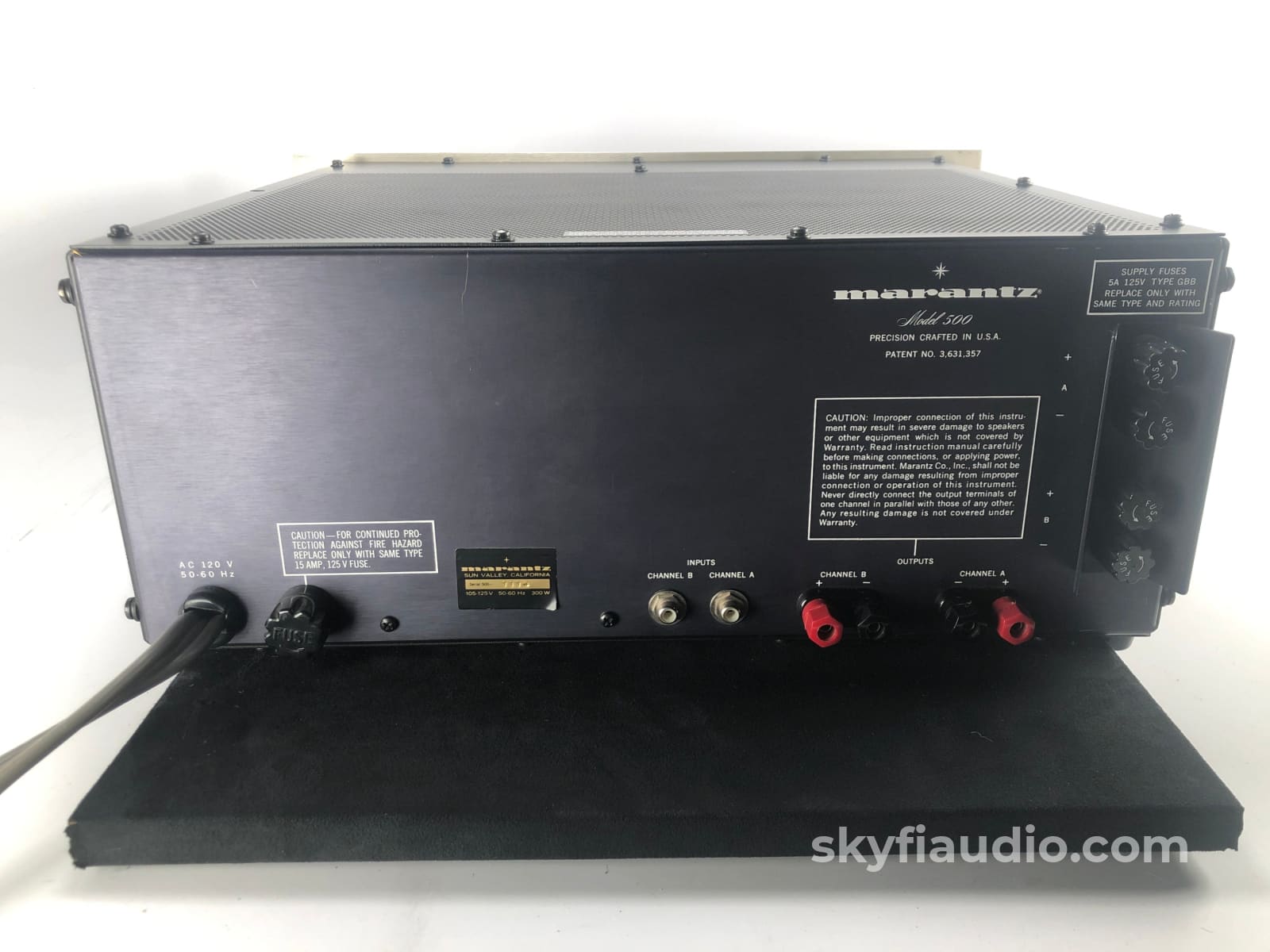 Legendary Marantz Model 500 Vintage Amplifier In The Box!