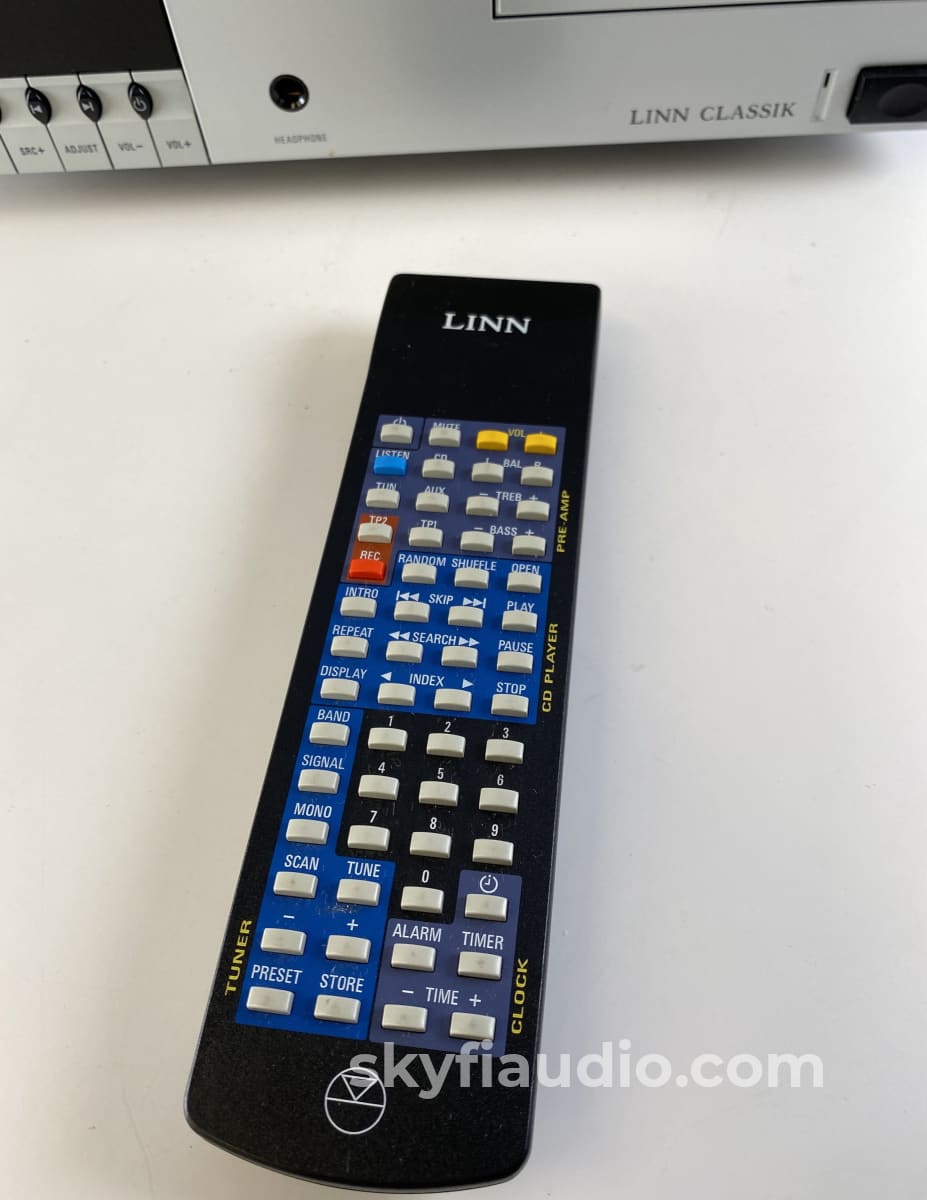 Linn Classik Receiver With Integrated Cd Player And Remote Amplifier