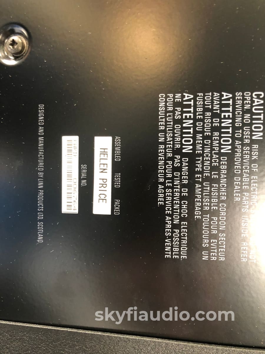 Linn Karik And Numeric Cd/Dac Combo - Tested Perfect Cd + Digital