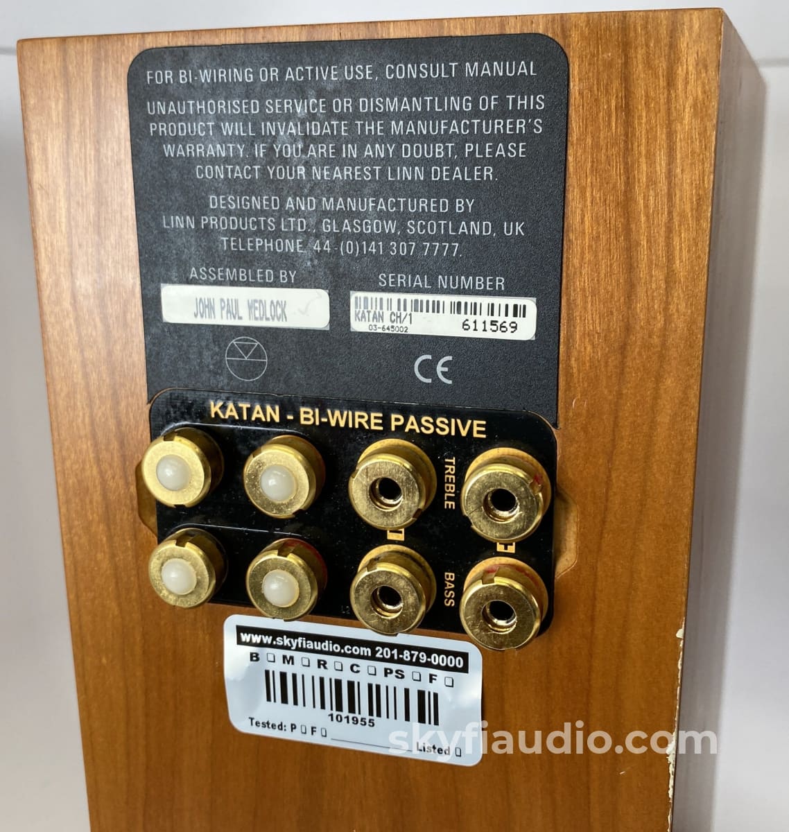 Linn Katan Bookshelf Speaker - Made In The Uk Speakers