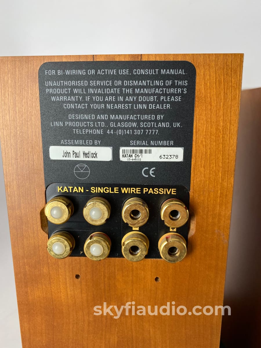 Linn Katan Bookshelf Speaker - Made In The Uk Speakers