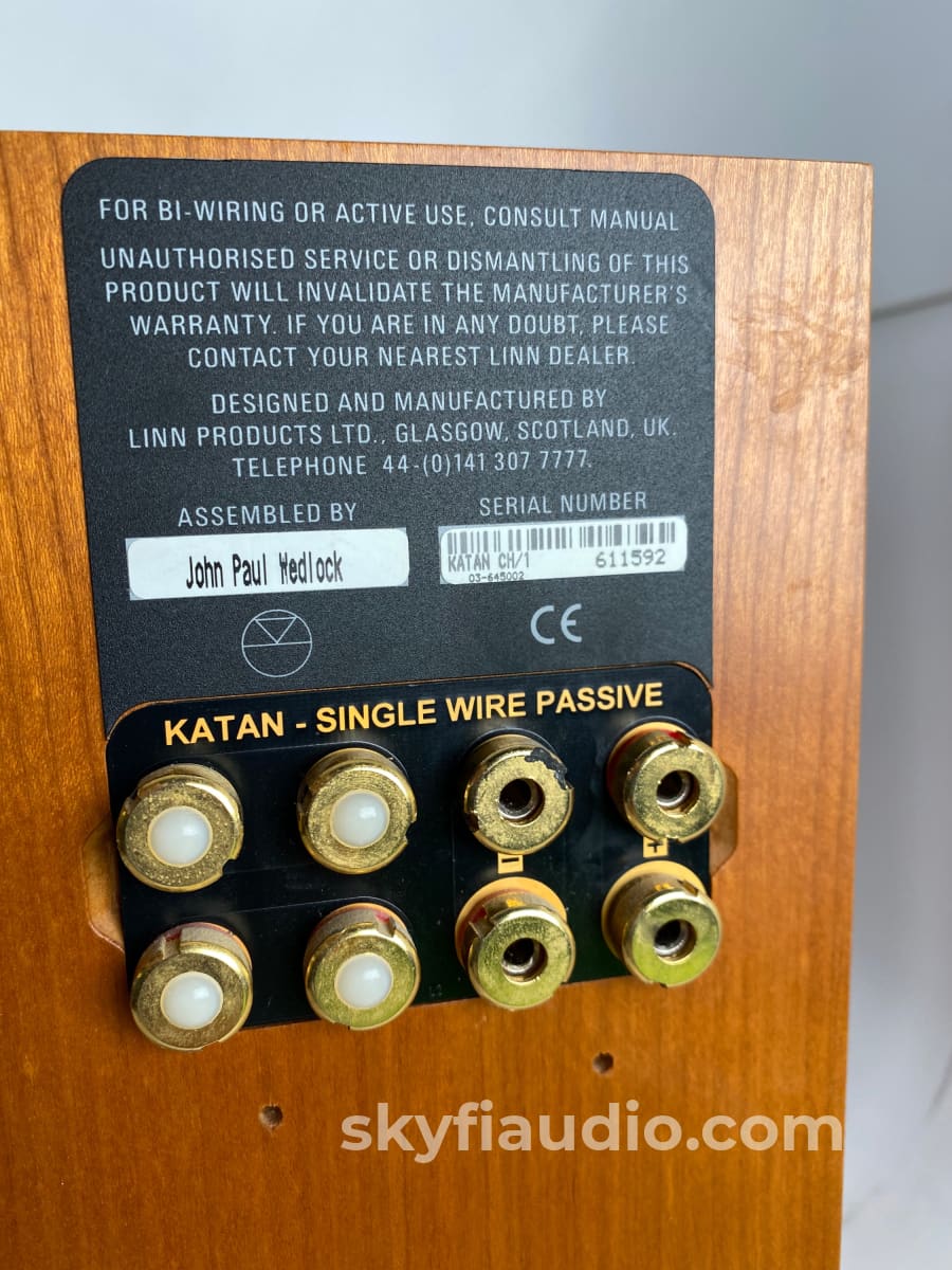 Linn Katan Bookshelf Speaker - Made In The Uk Speakers