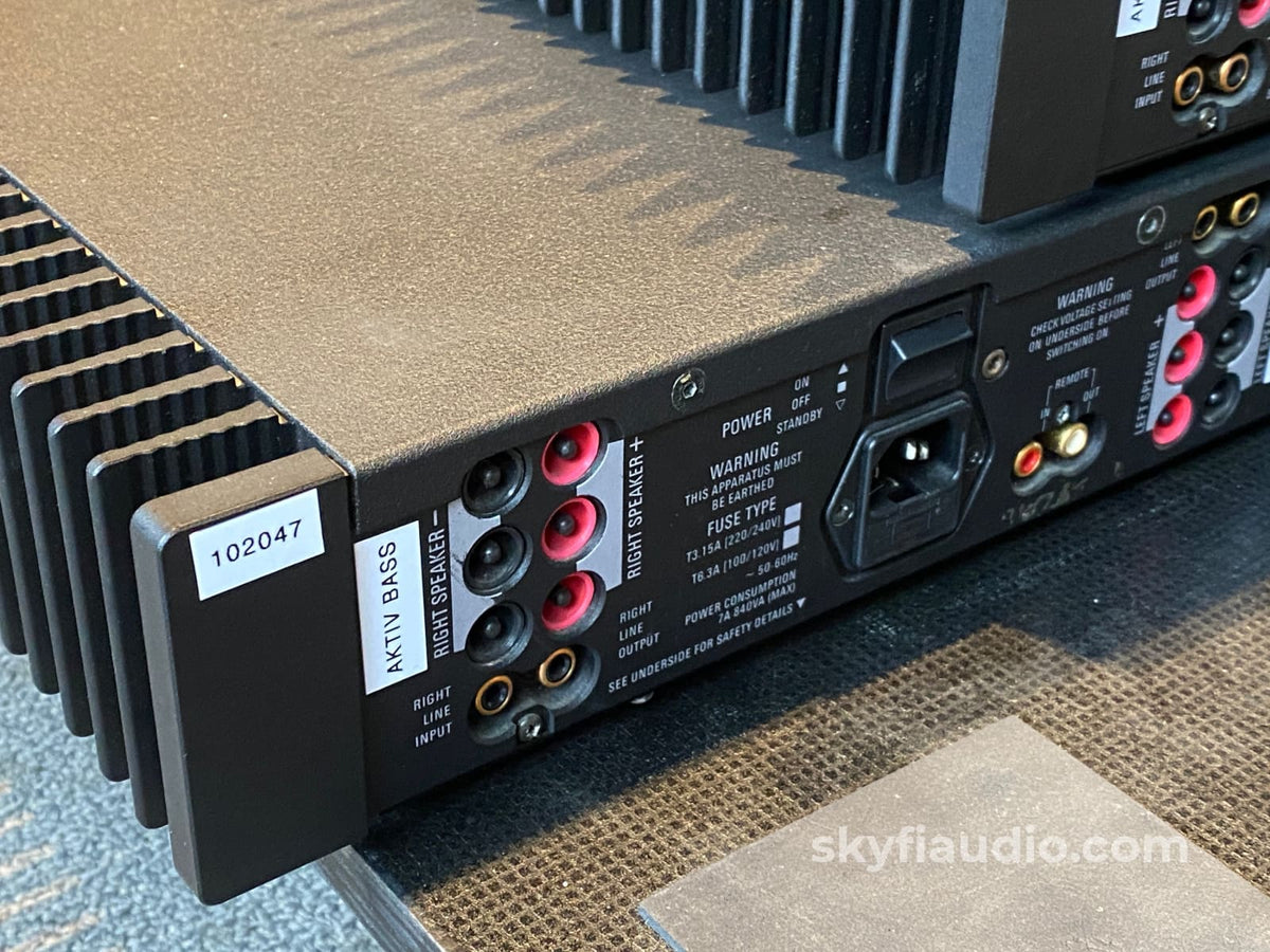 Linn Keltik Speakers + 4 Klout Amps W/ Aktiv Xo Cards