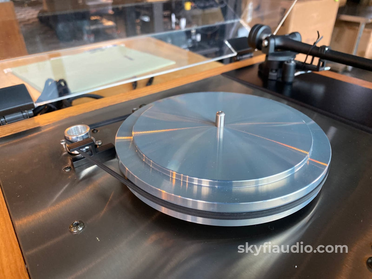 Linn Lp12 Transcription Table With Factory Lingo Power Supply And New Sumiko Mc Cartridge Turntable