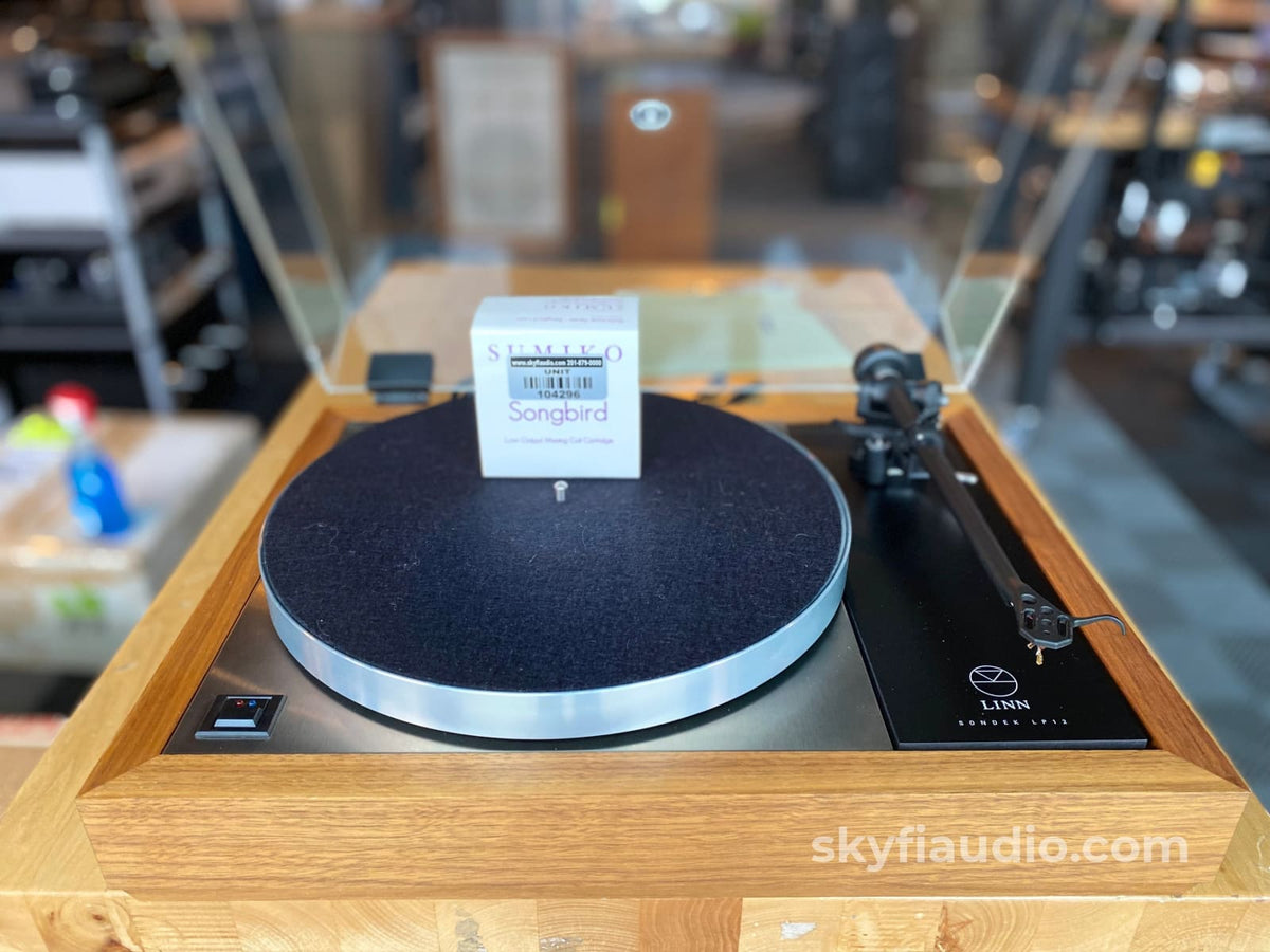 Linn Lp12 Transcription Table With Factory Lingo Power Supply And New Sumiko Mc Cartridge Turntable