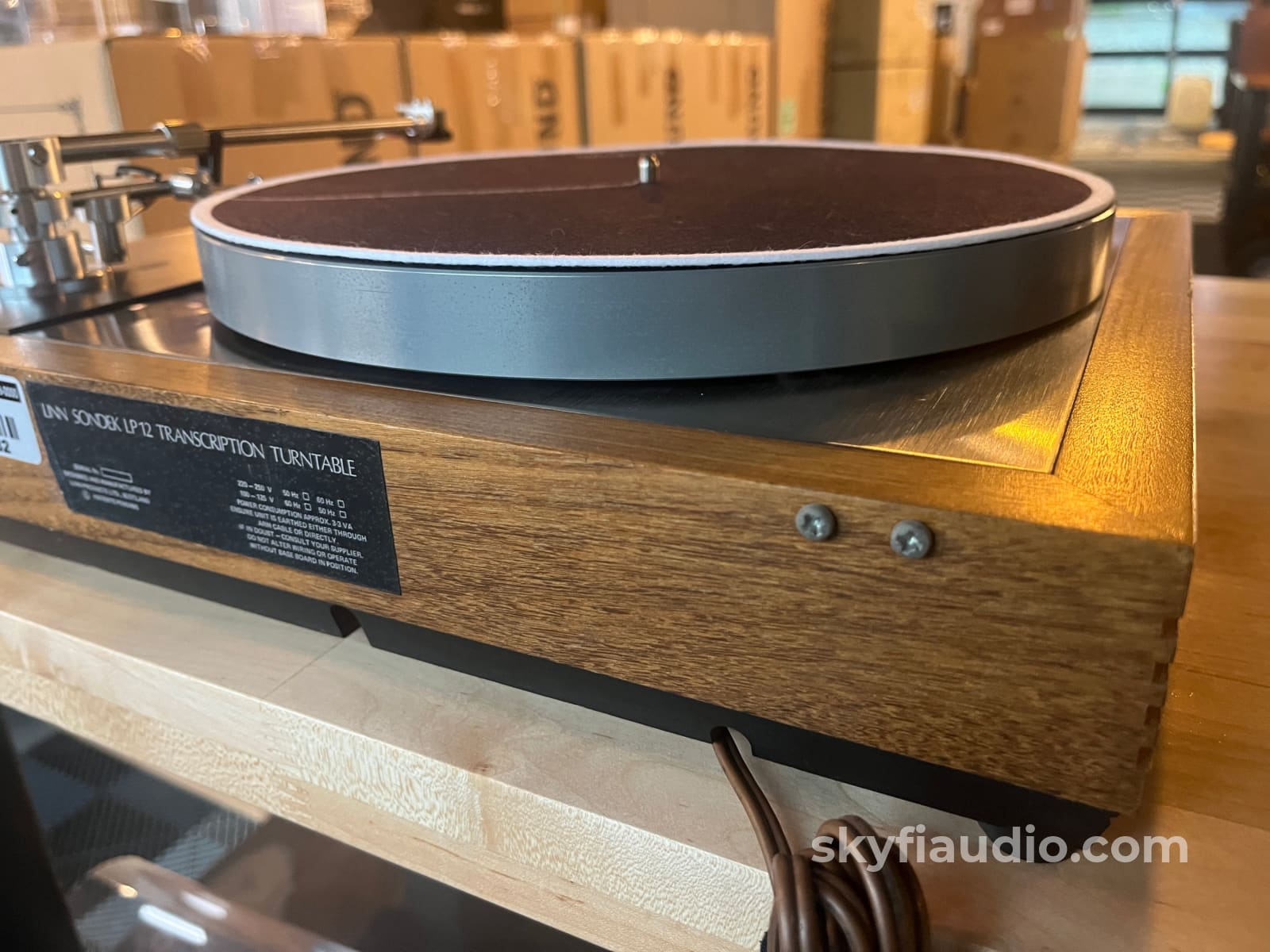 Linn LP12 vintage Turntable w/ Luxman TA-1 Arm + Sumiko MM Cartridge Turntable