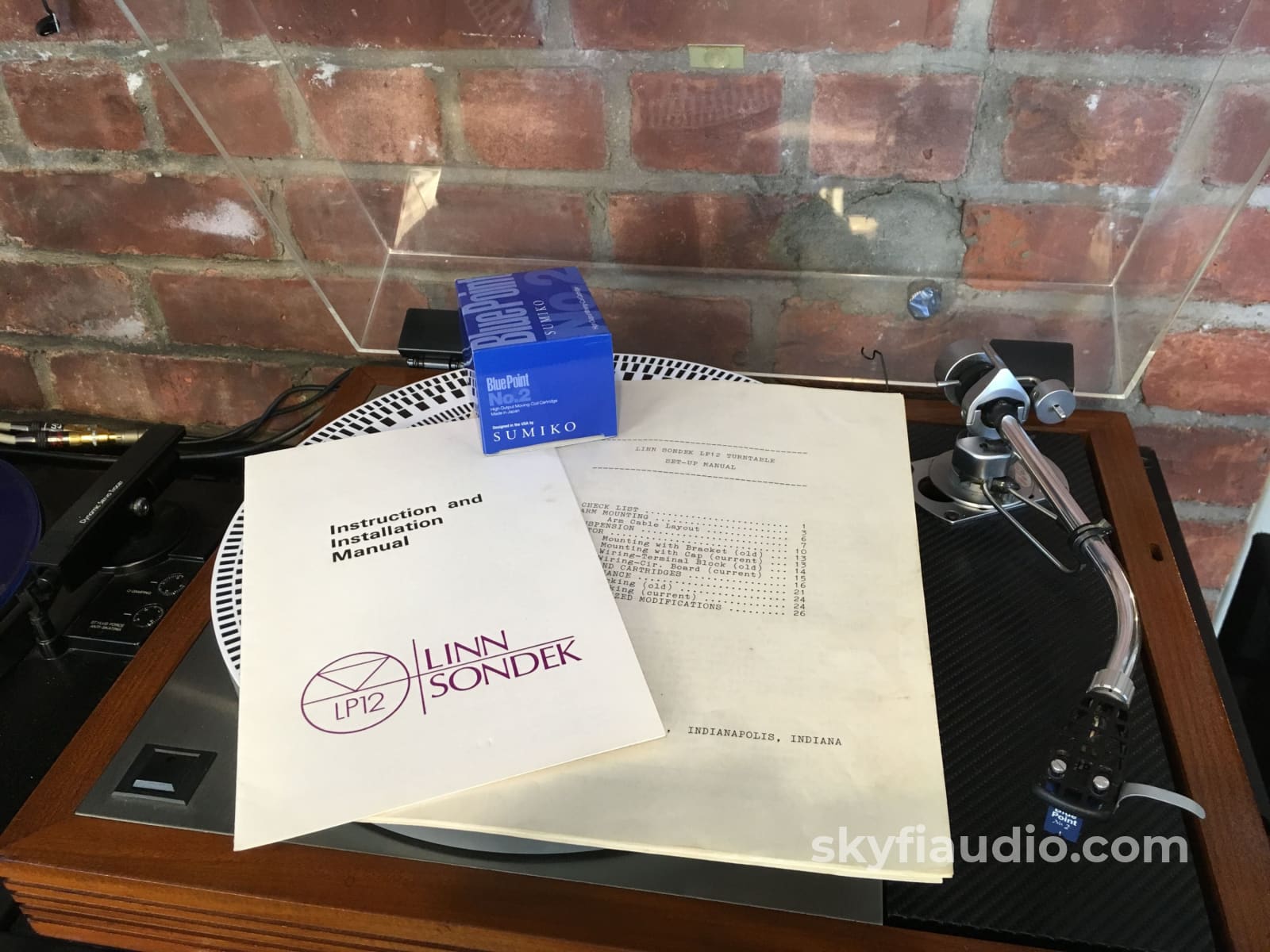 Linn Lp12 With Sme 3009 Tonearm And New Grado Cartridge Turntable