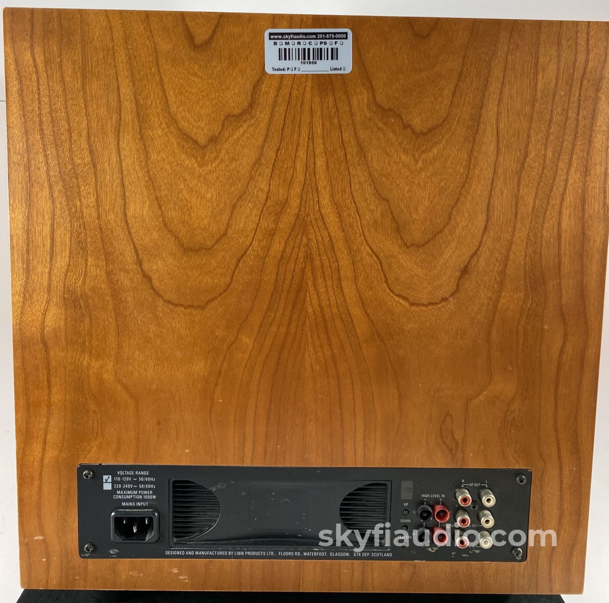 Linn Sizmik 10.25 Subwoofer In Cherry Speakers