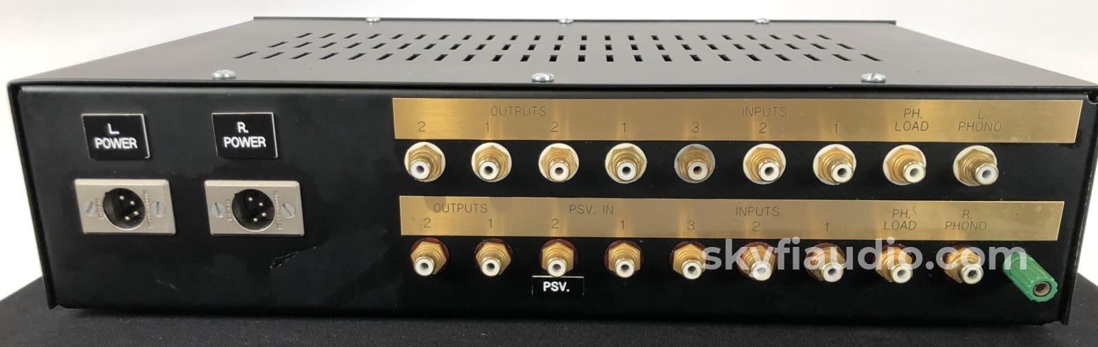 Loesch And Wiesner Tube Preamp With Phono And Dual Outboard Power Supplies Preamplifier