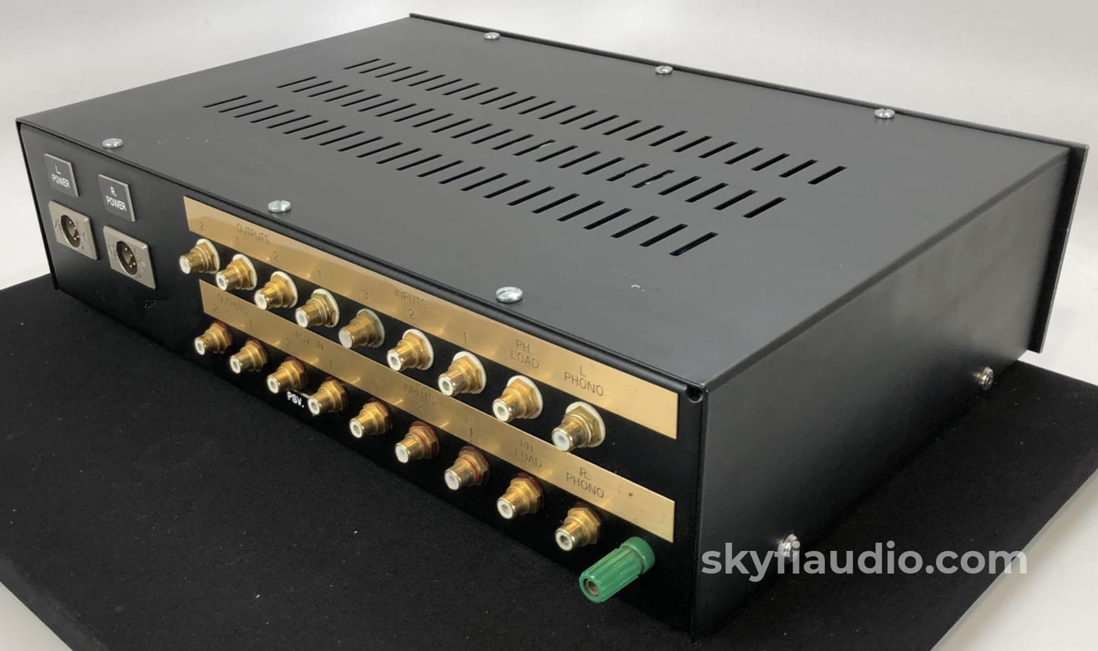 Loesch And Wiesner Tube Preamp With Phono And Dual Outboard Power Supplies Preamplifier